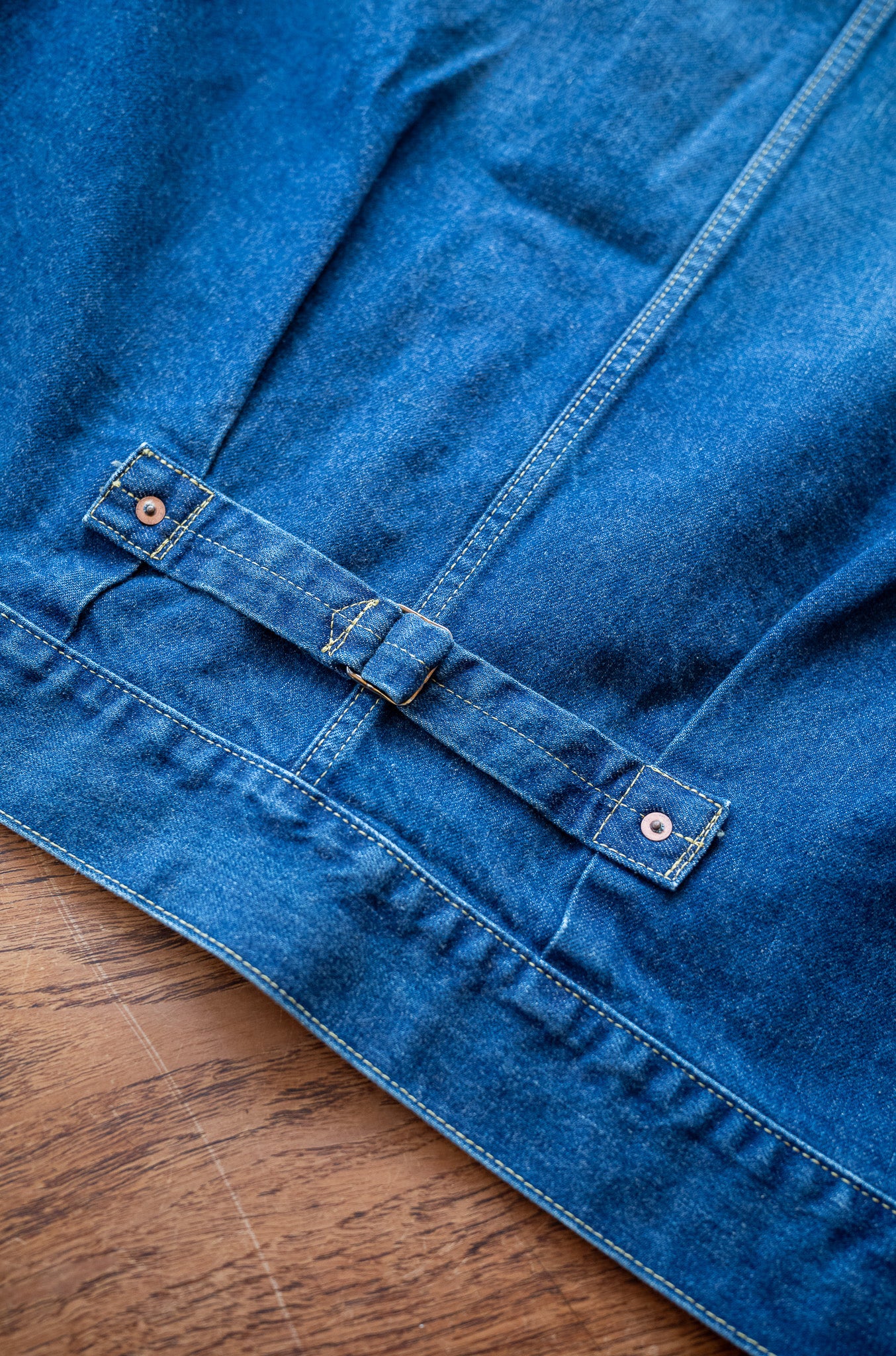WWⅡ T-Back Jacket-VINTAGE WASH 〔DUSK INDIGO〕