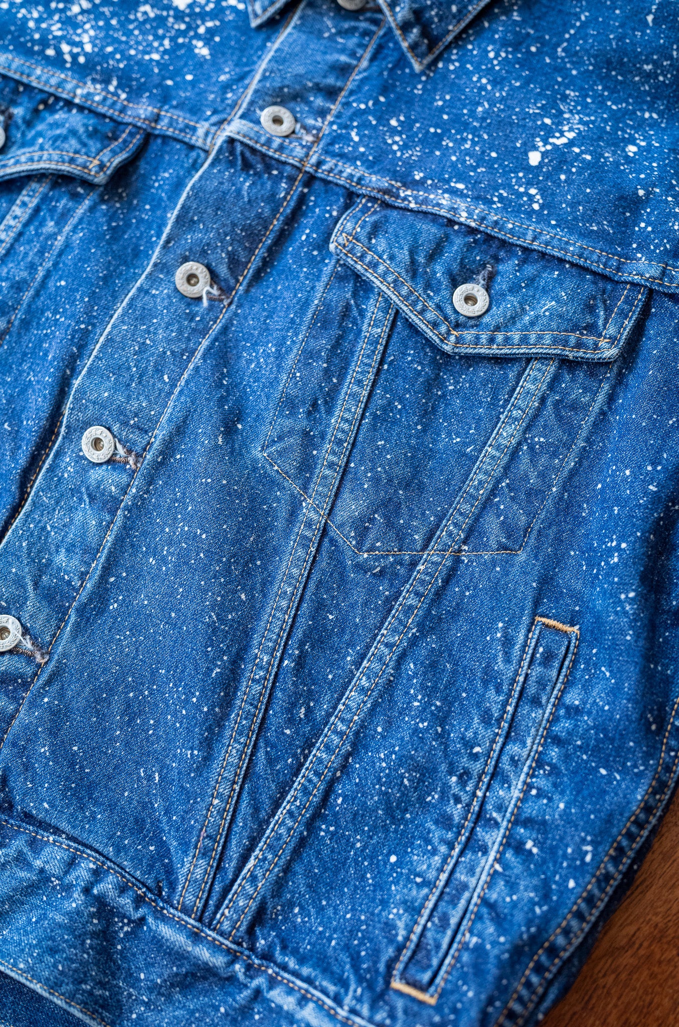 Big Trucker Jacket（GALACTIC WASH）〔GALACTIC INDIGO〕