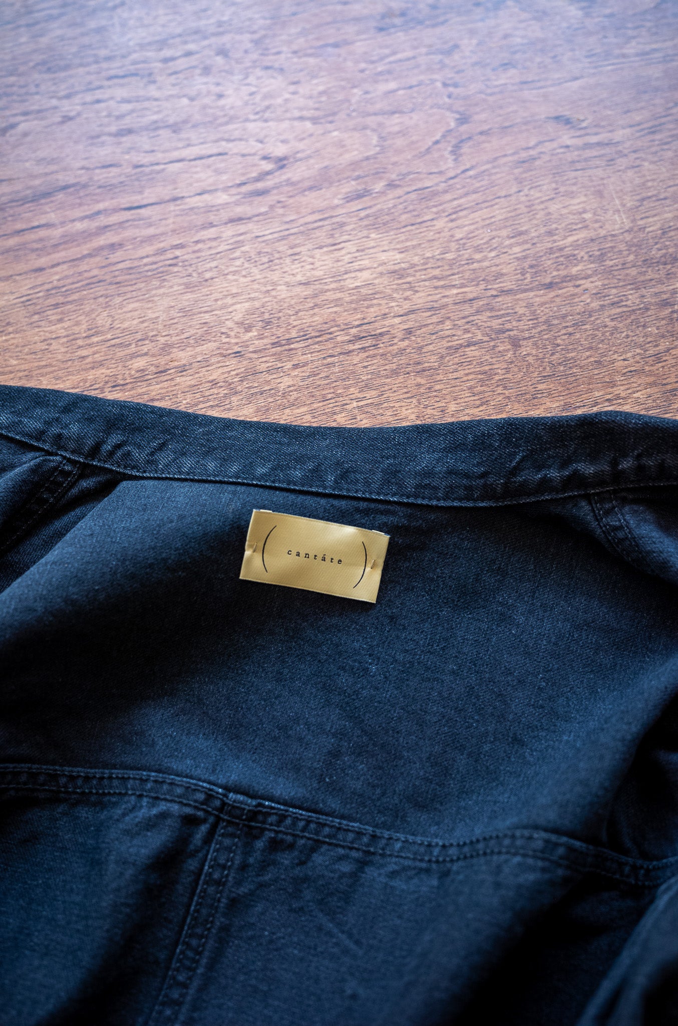 WWⅡ T-Back Jacket-VINTAGE WASH 〔GHOST BLACK〕