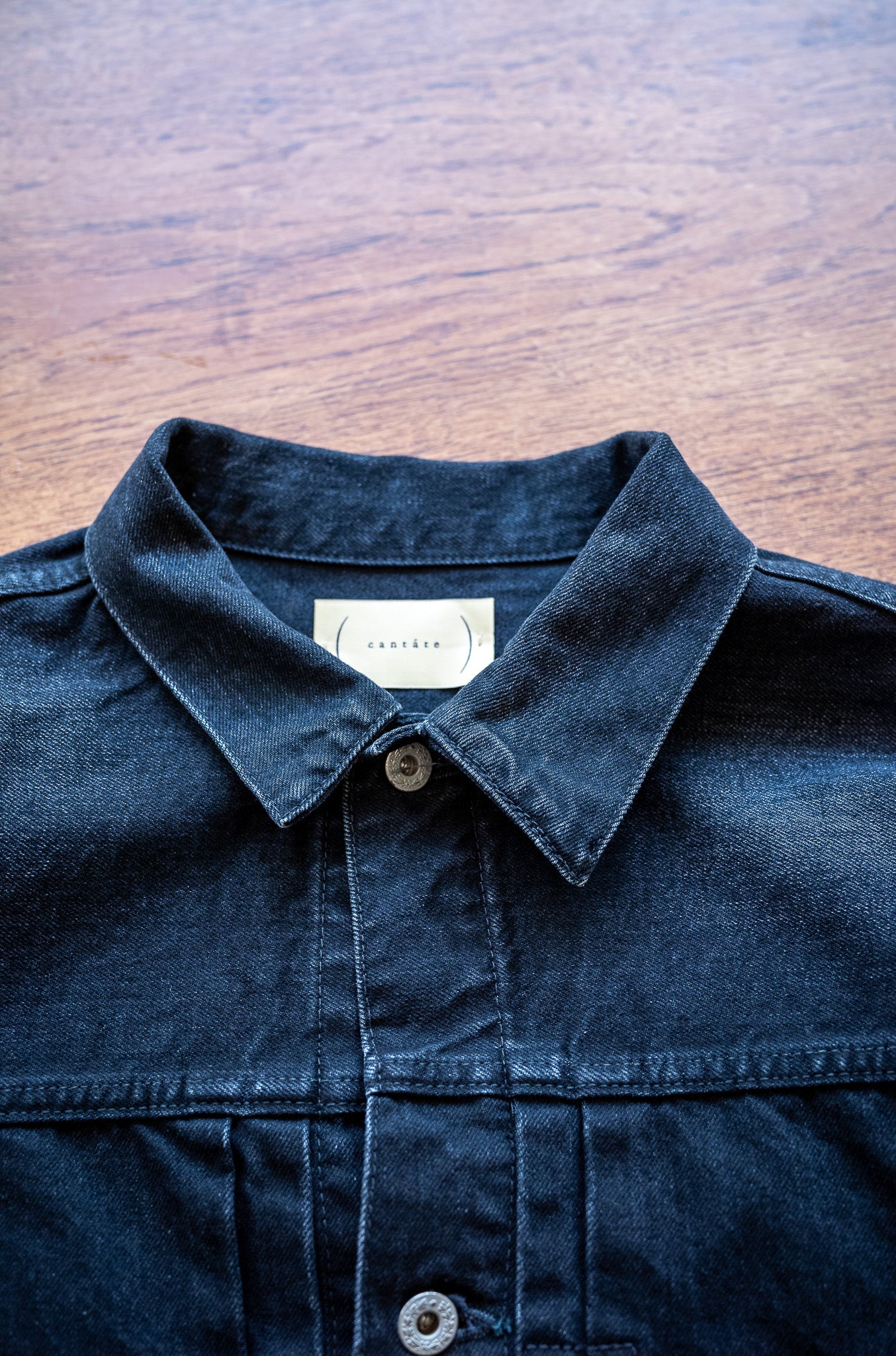 WWⅡ T-Back Jacket-VINTAGE WASH 〔GHOST BLACK〕