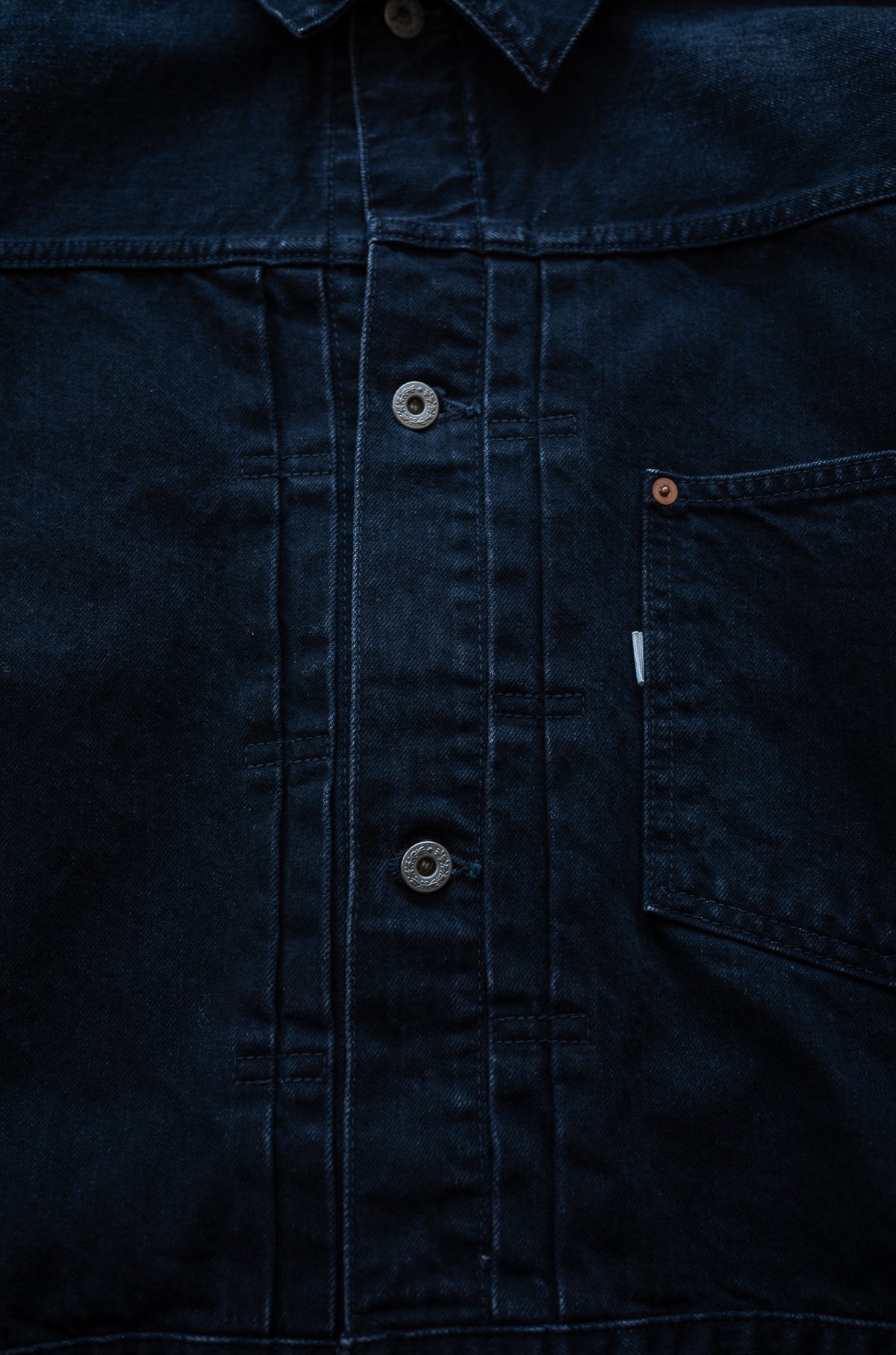 WWⅡ T-Back Jacket-VINTAGE WASH 〔GHOST BLACK〕