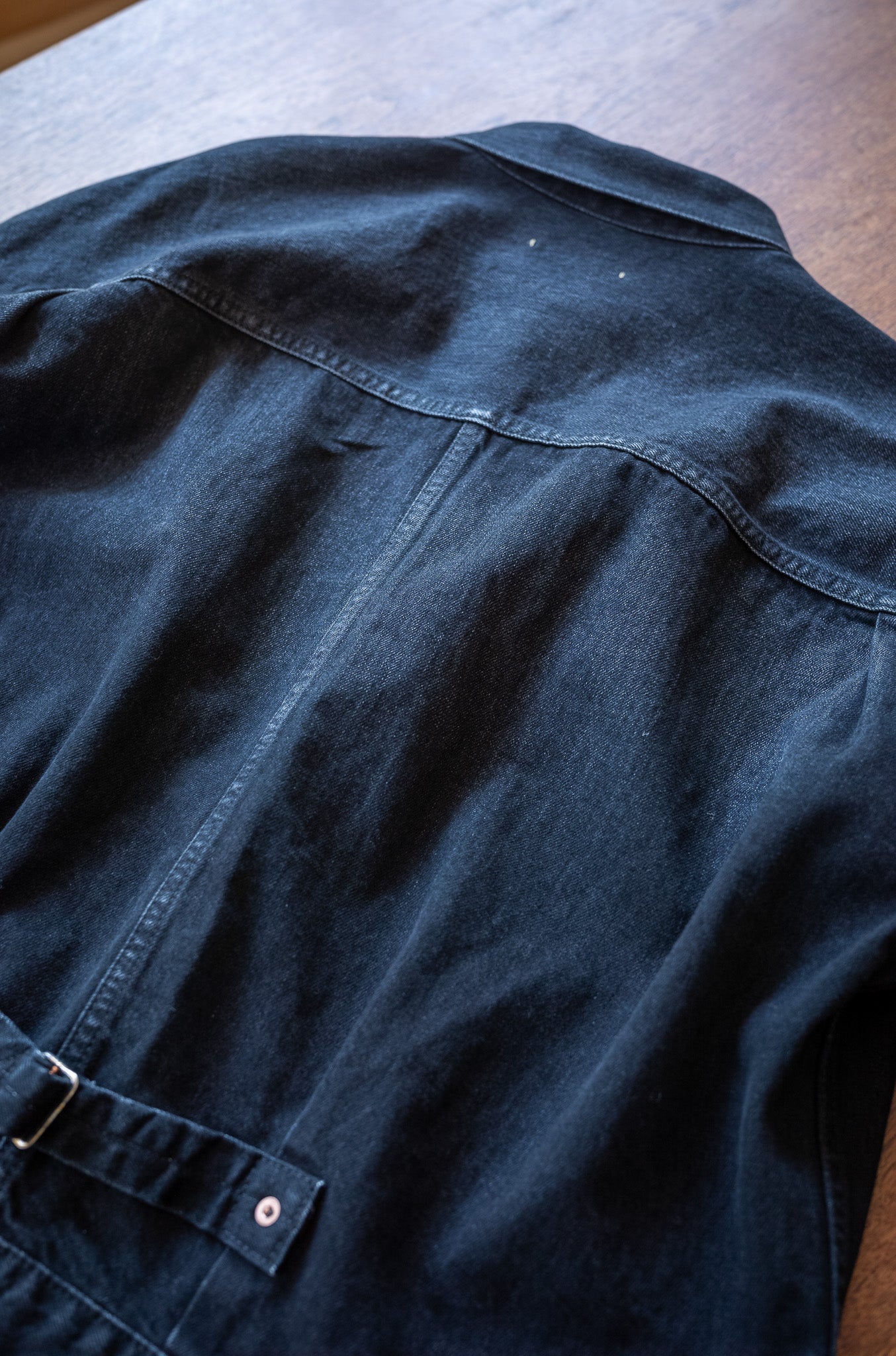 WWⅡ T-Back Jacket (VINTAGE WASH) 〔GHOST BLACK〕 – cliché