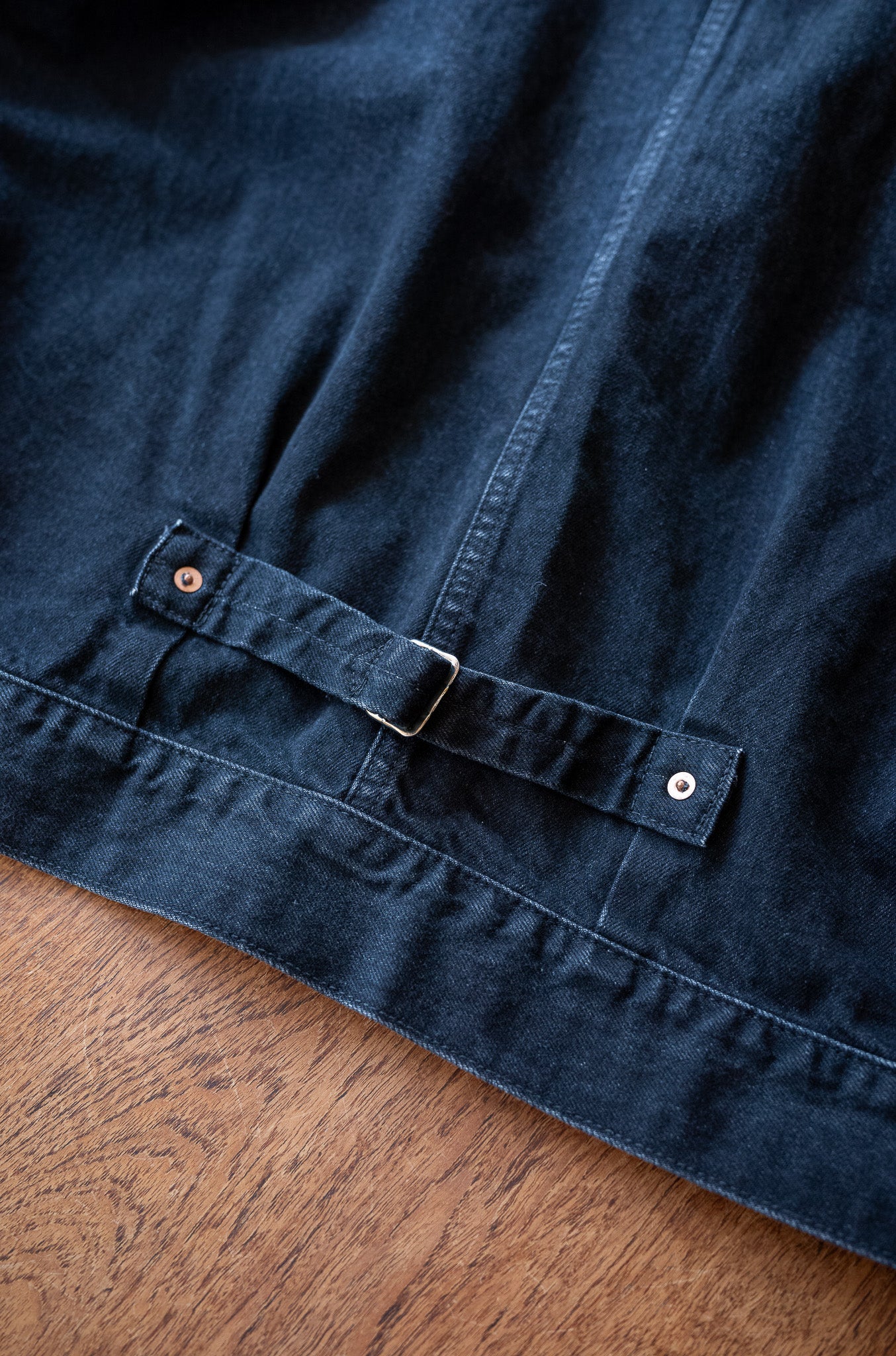 WWⅡ T-Back Jacket (VINTAGE WASH) 〔GHOST BLACK〕 – cliché