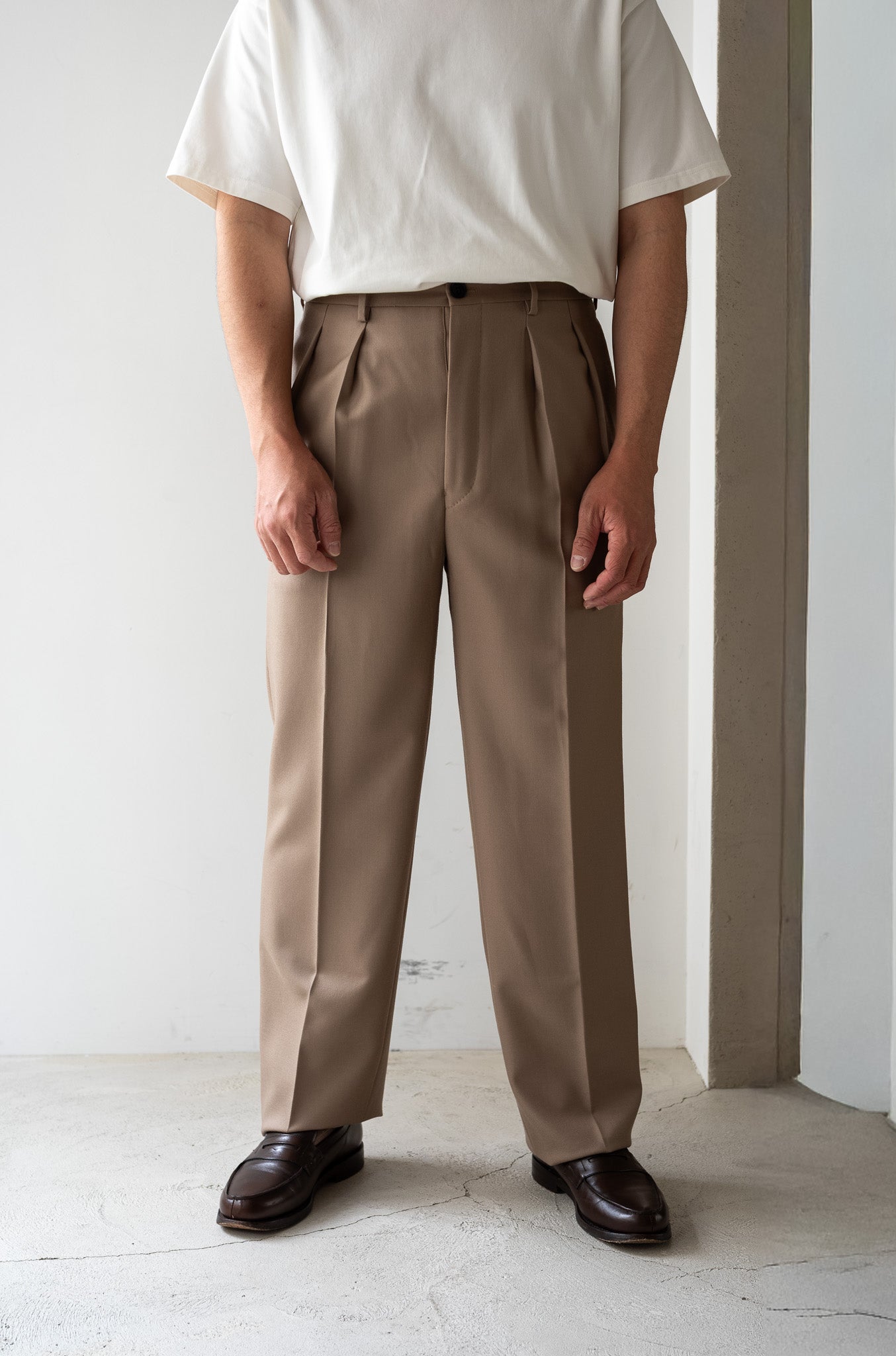 Fine Garbadine French Trousers〔MARON〕
