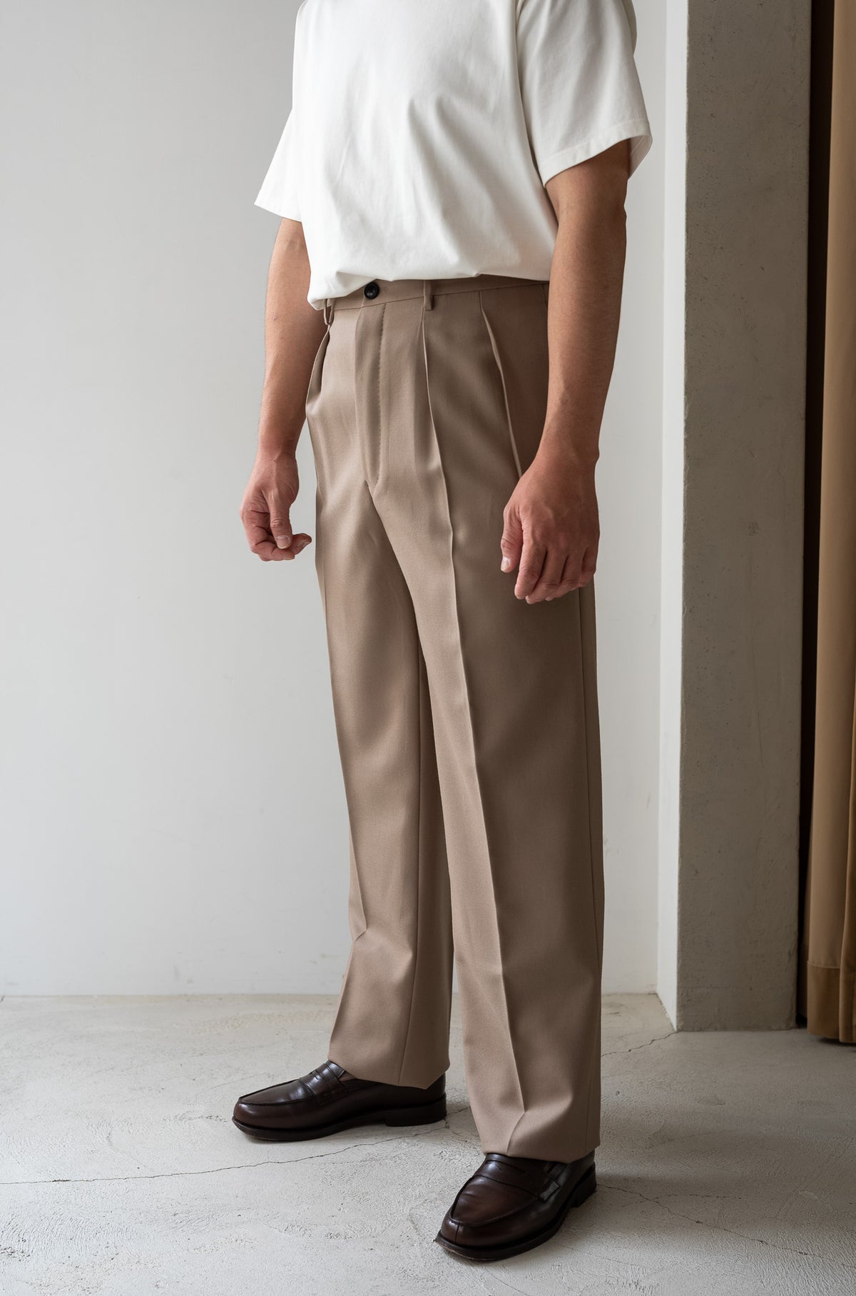 Fine Garbadine French Trousers〔MARON〕