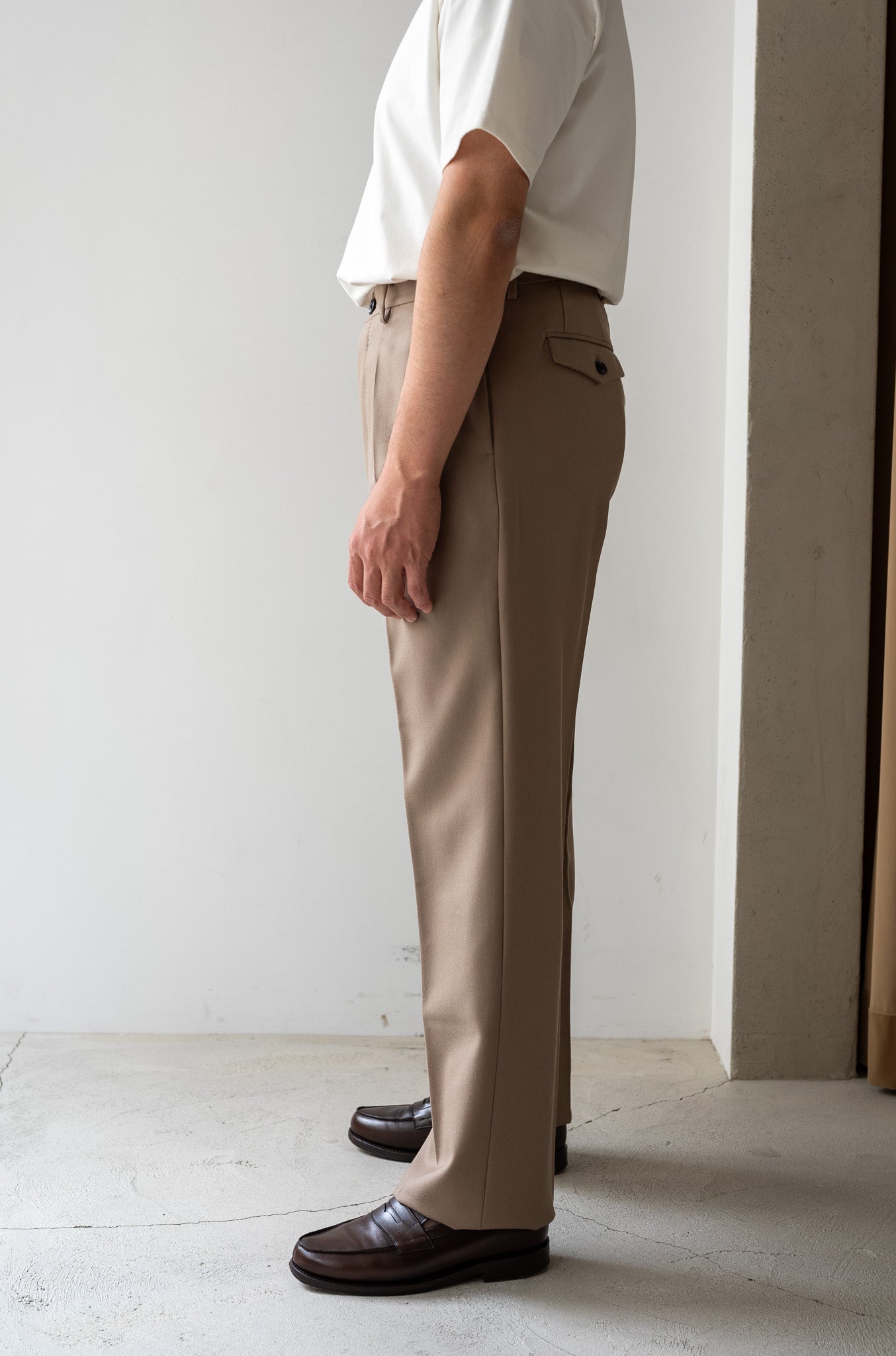 Fine Garbadine French Trousers〔MARON〕
