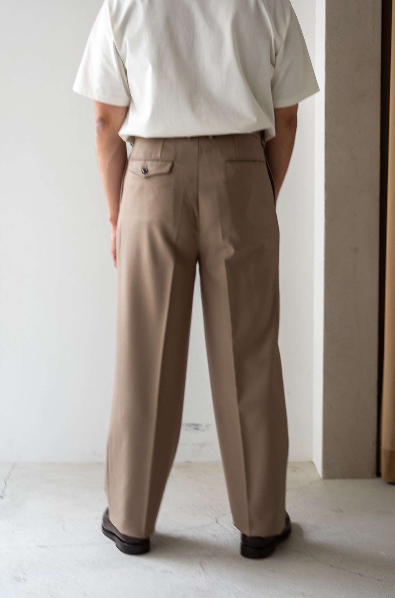 Fine Garbadine French Trousers〔MARON〕
