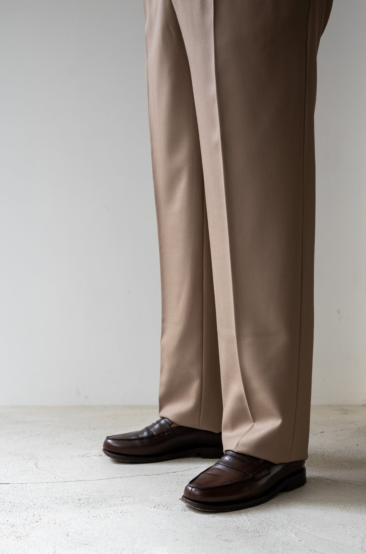 Fine Garbadine French Trousers〔MARON〕