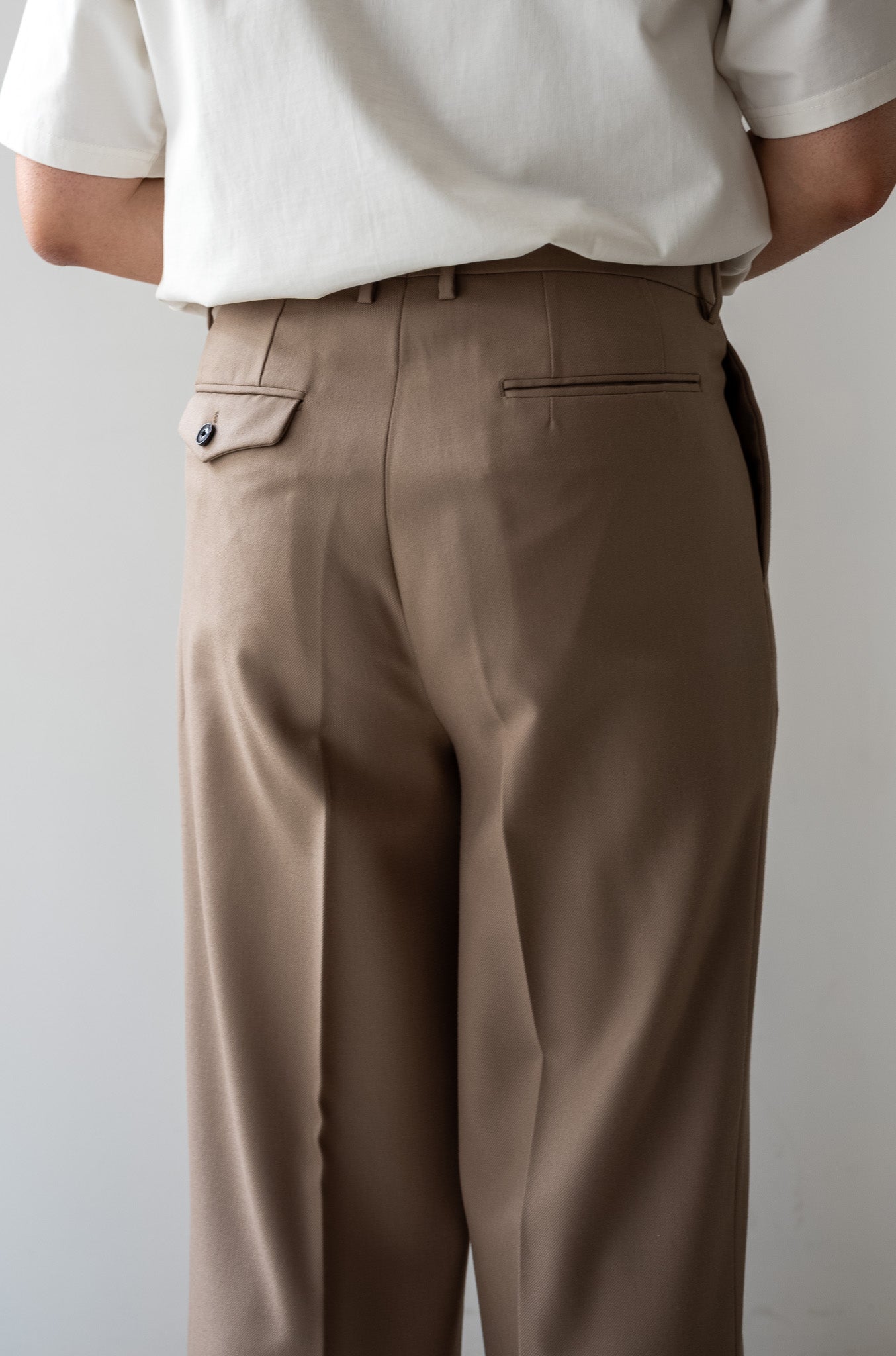 Fine Garbadine French Trousers〔MARON〕