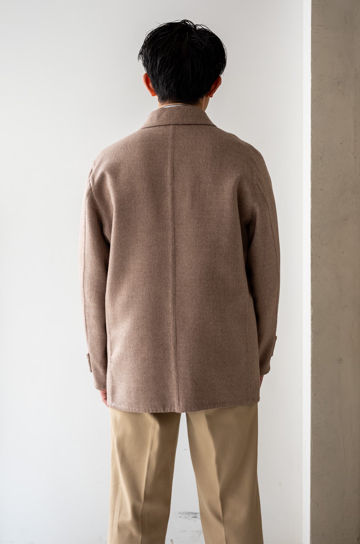 Hand Rever French Blouson 〈ECRU〉
