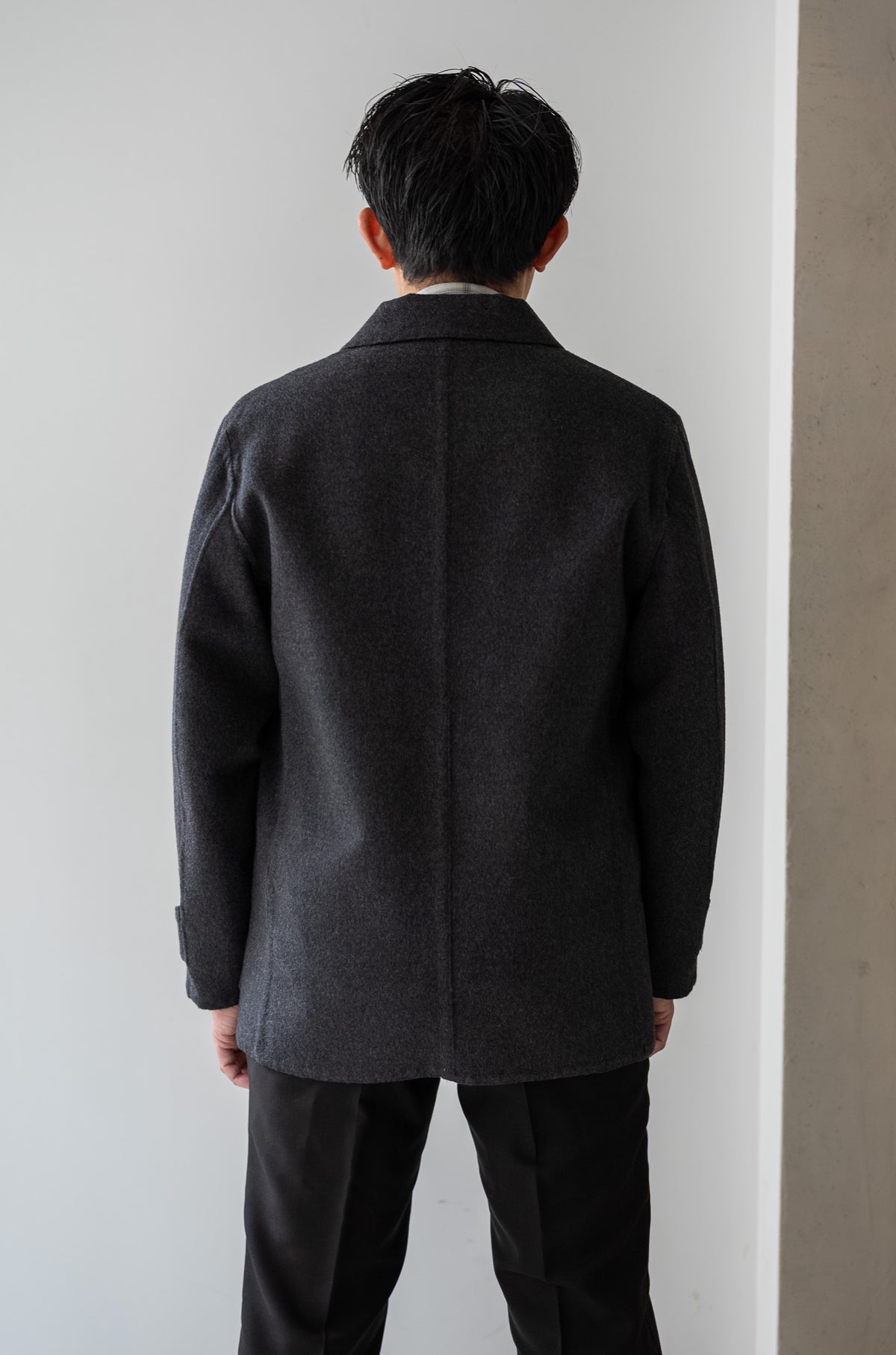 Hand Rever French Blouson 〈C/GRAY〉