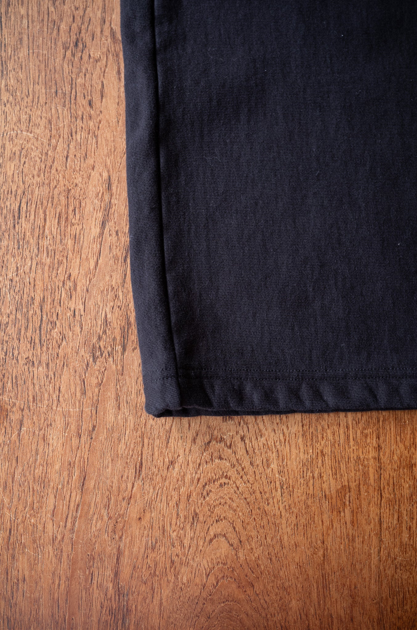Essential Sweat Wide Pants 〔FADED BLACK〕