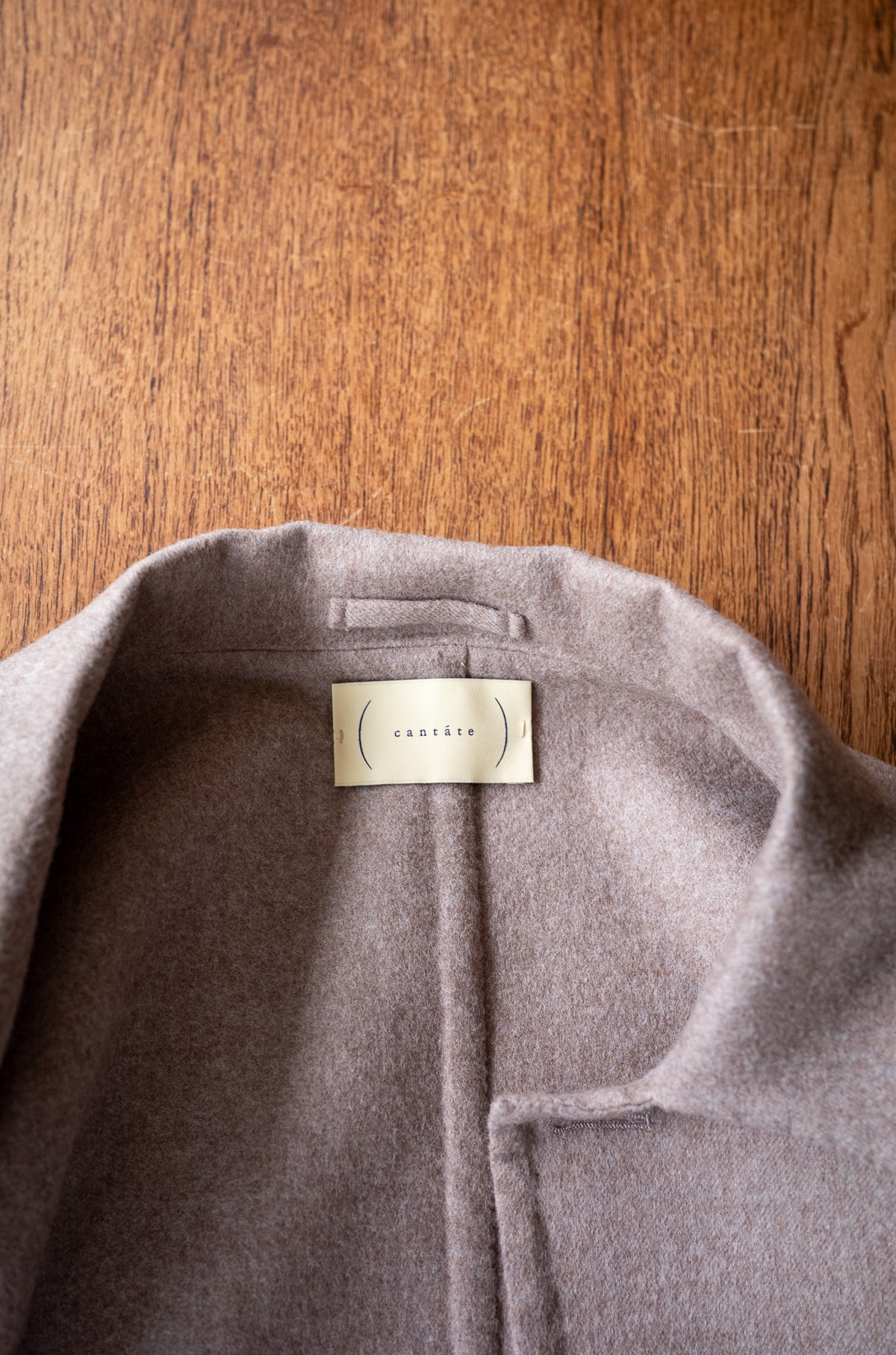 Hand Rever French Blouson 〈ECRU〉