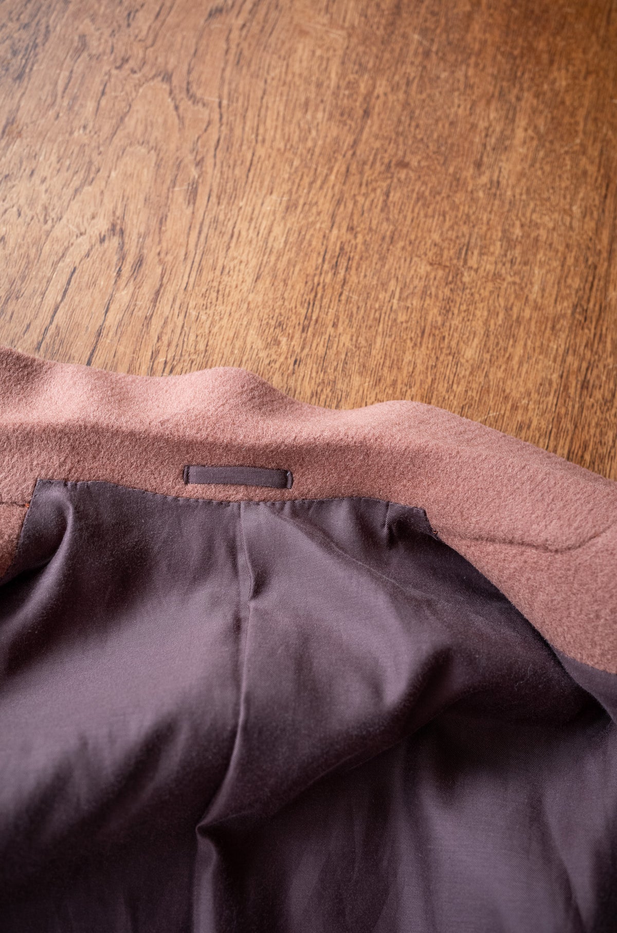 Pile Double Half Coat 〈OLD ROSE〉