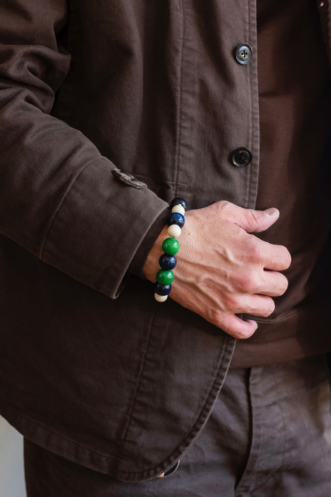 METAL & WOODS BRACELET