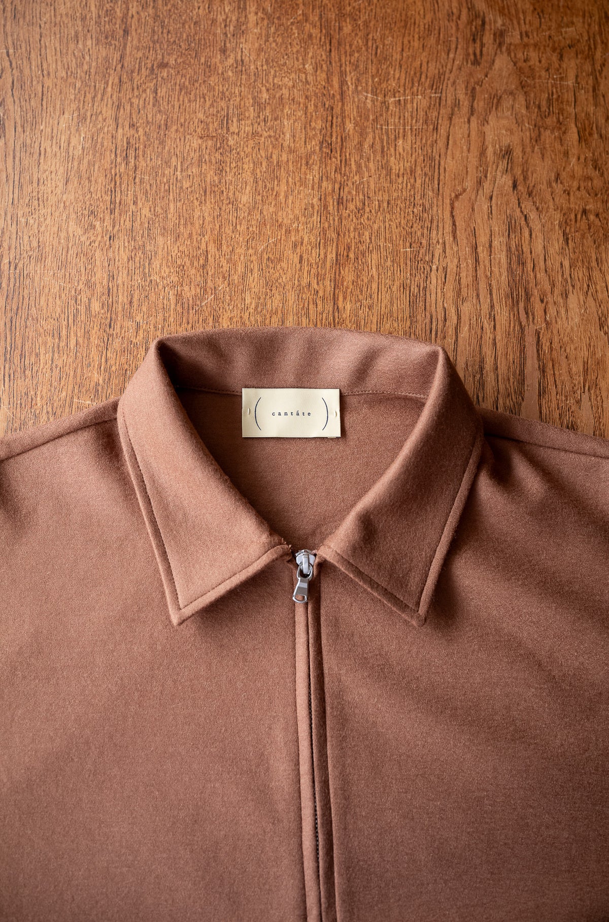 Wool Zip Blouson 〈FAUVE〉