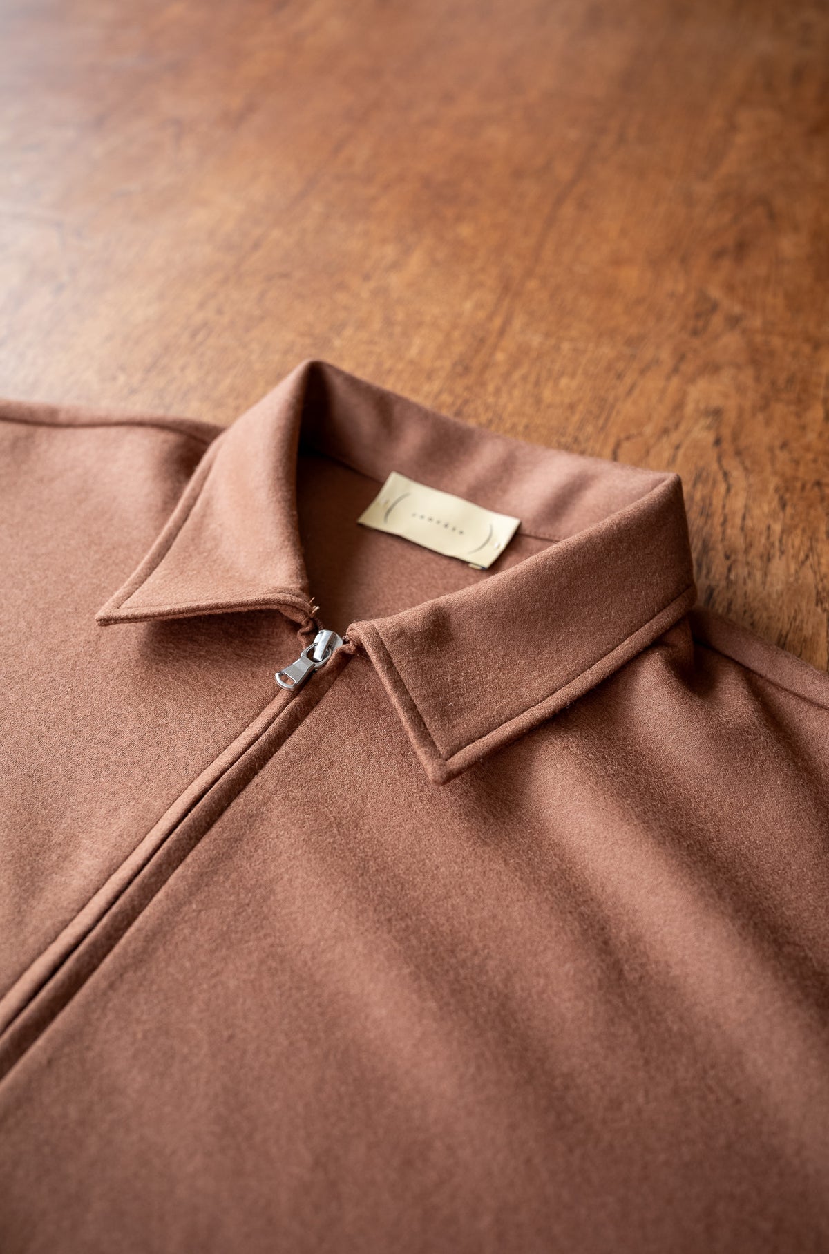 Wool Zip Blouson 〈FAUVE〉