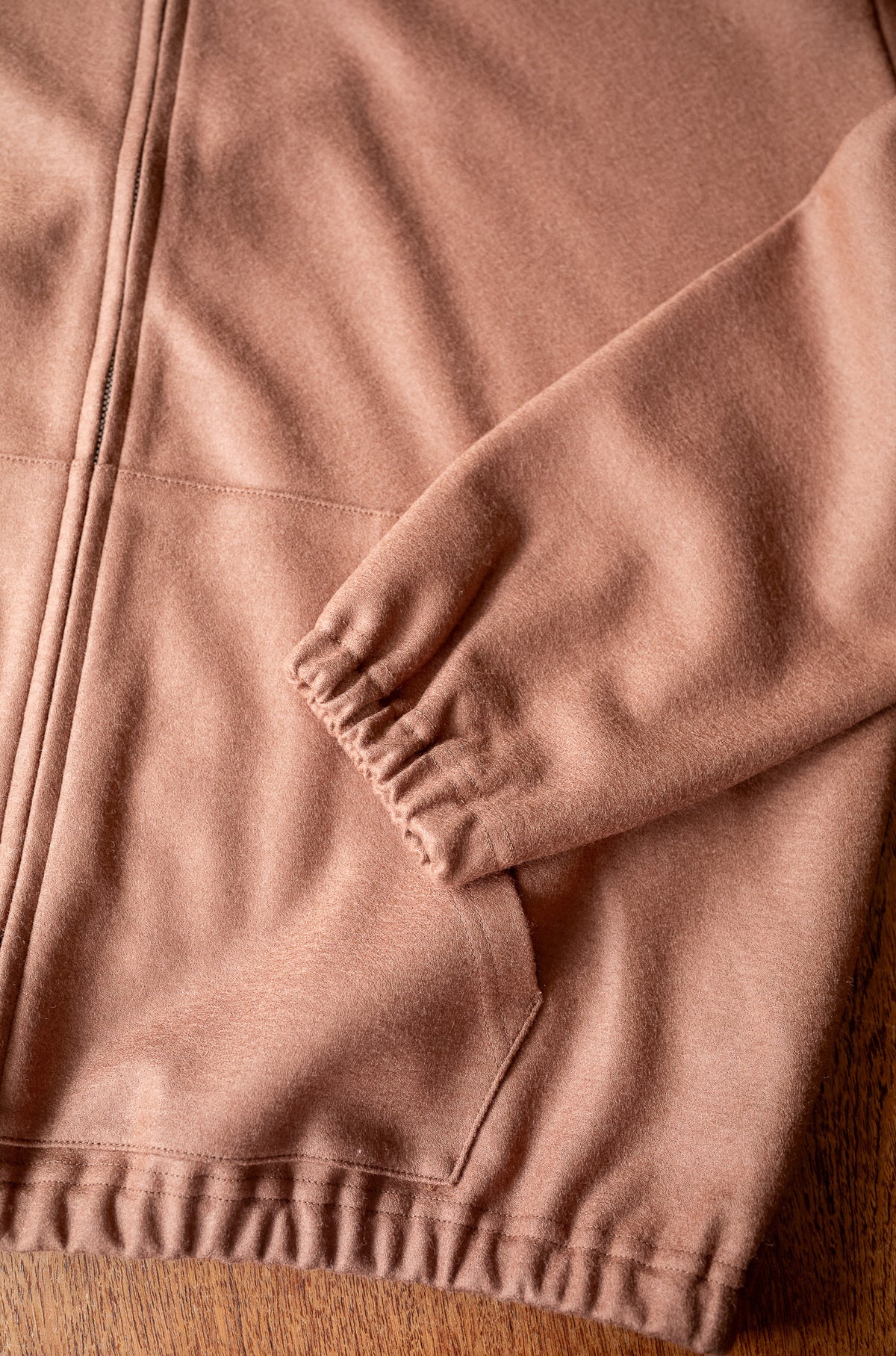 Wool Zip Blouson 〈FAUVE〉