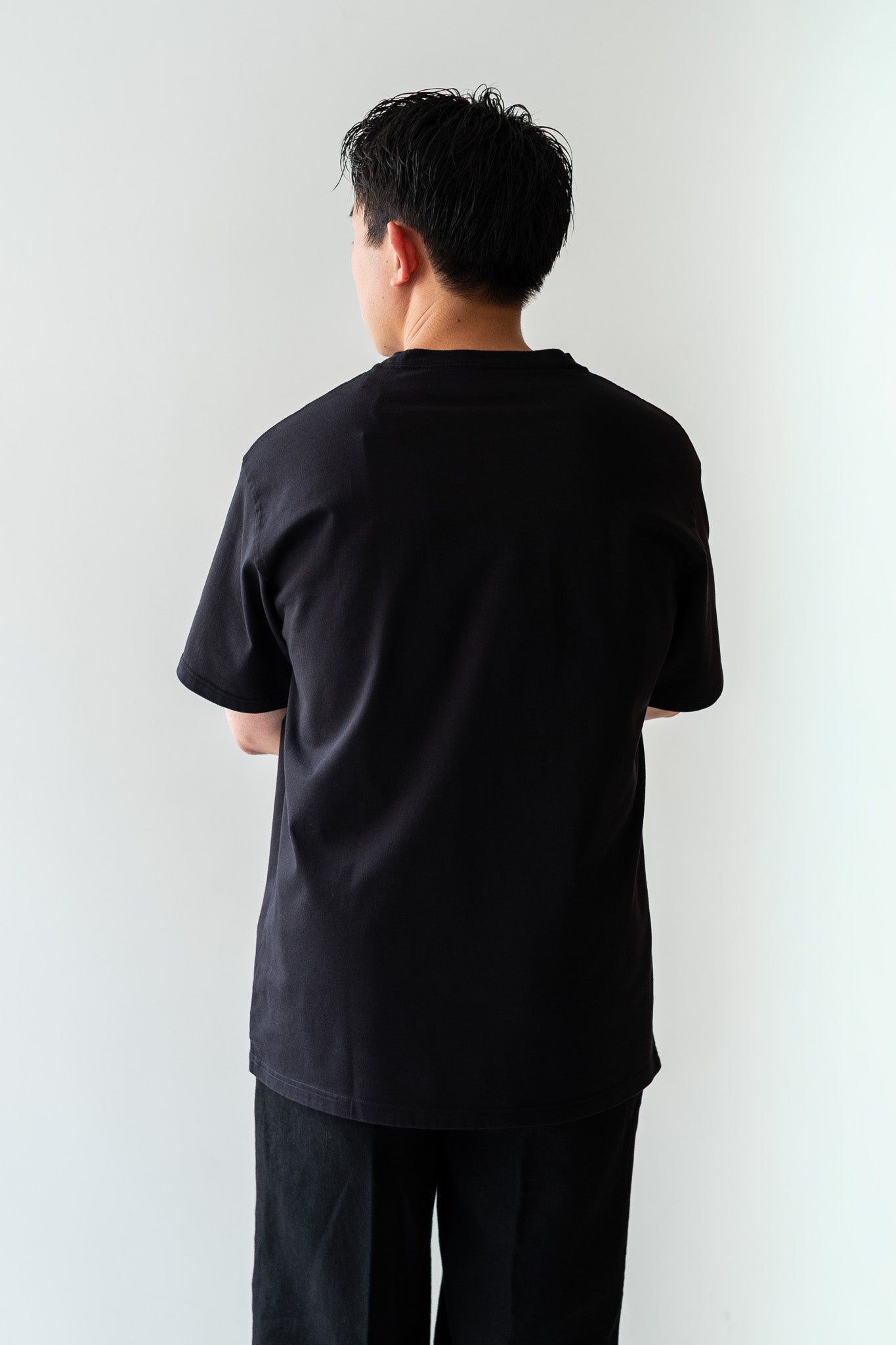 Essential Heavy S/S Tee 〔BLACK〕