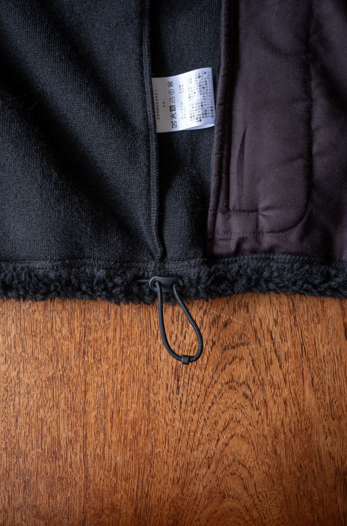 Furry Pile Zip Blouson 〈BEAR〉