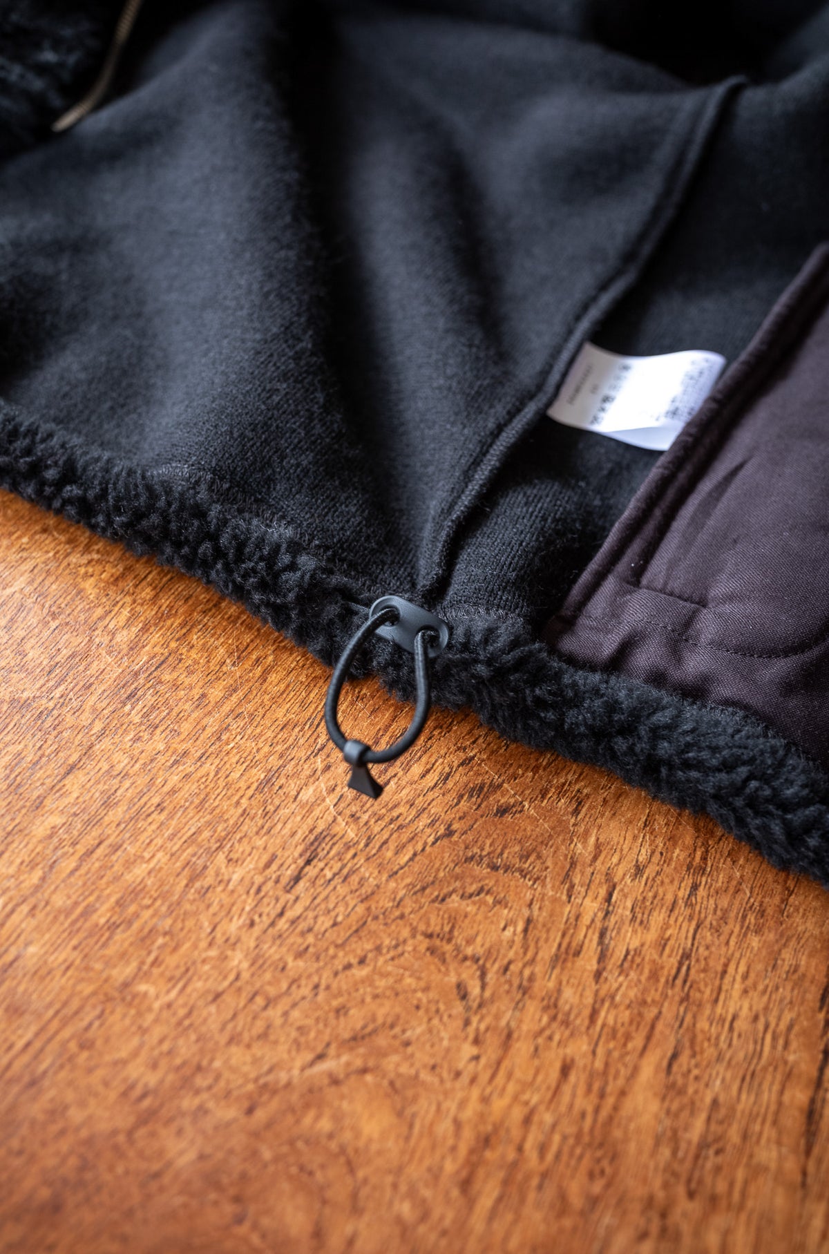 Furry Pile Zip Blouson 〈BEAR〉