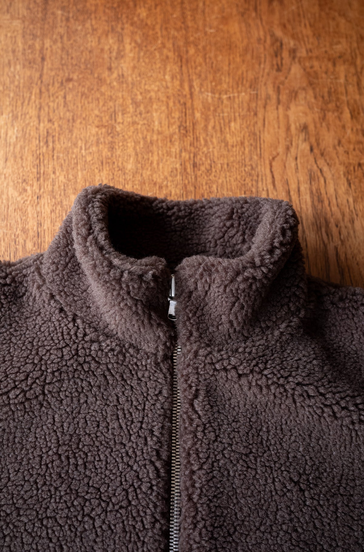 Furry Pile Zip Blouson 〈TEDDY〉