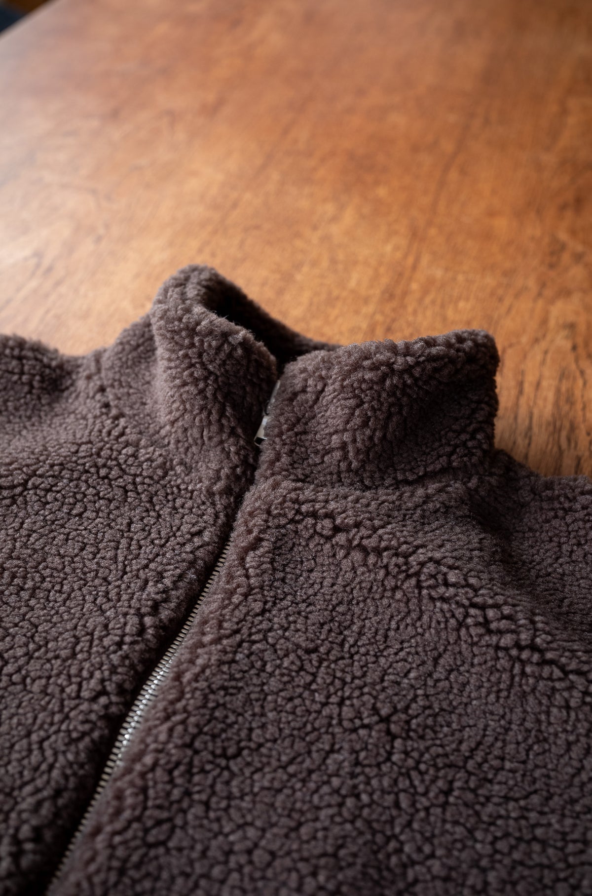 Furry Pile Zip Blouson 〈TEDDY〉