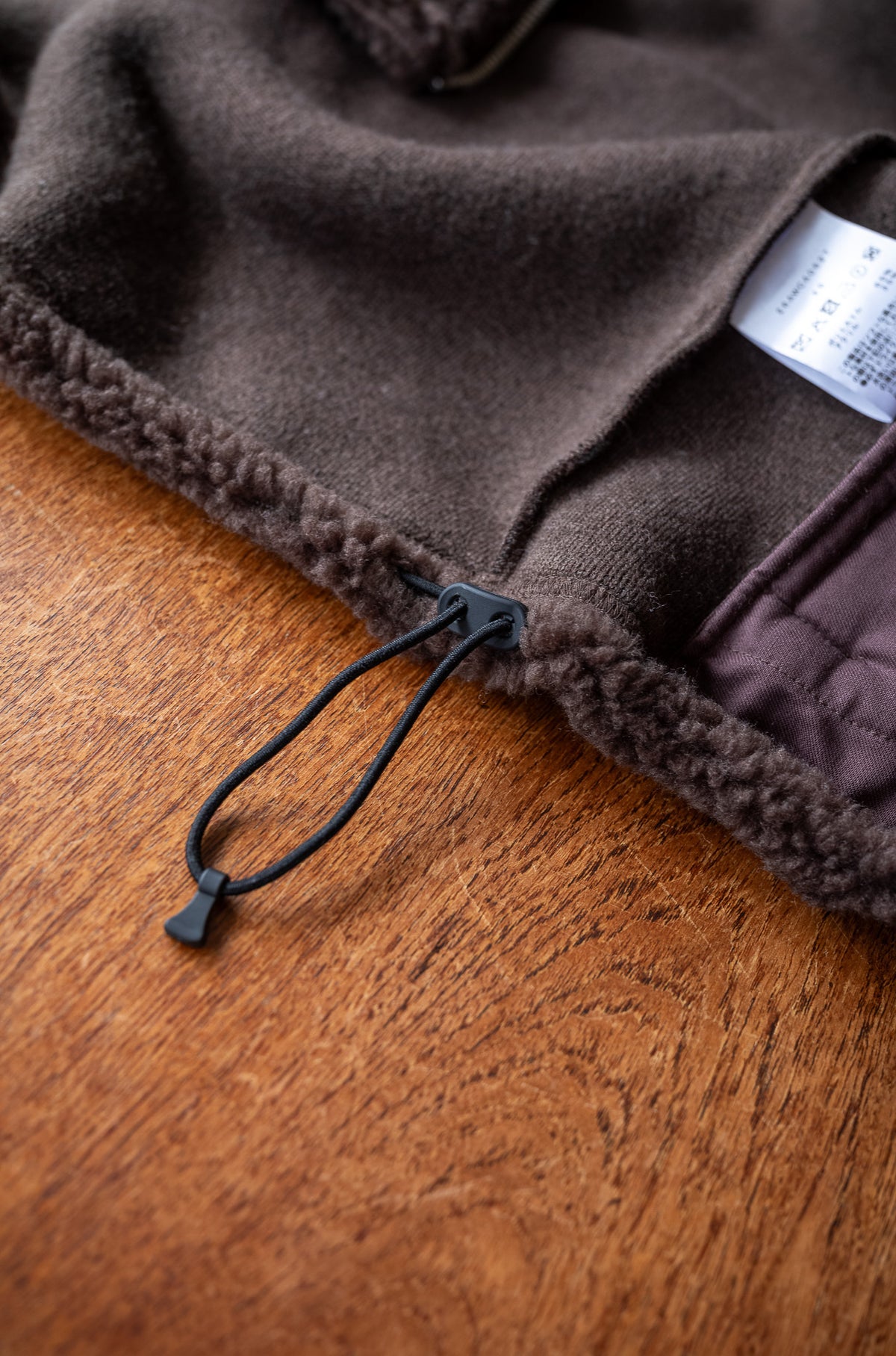 Furry Pile Zip Blouson 〈TEDDY〉
