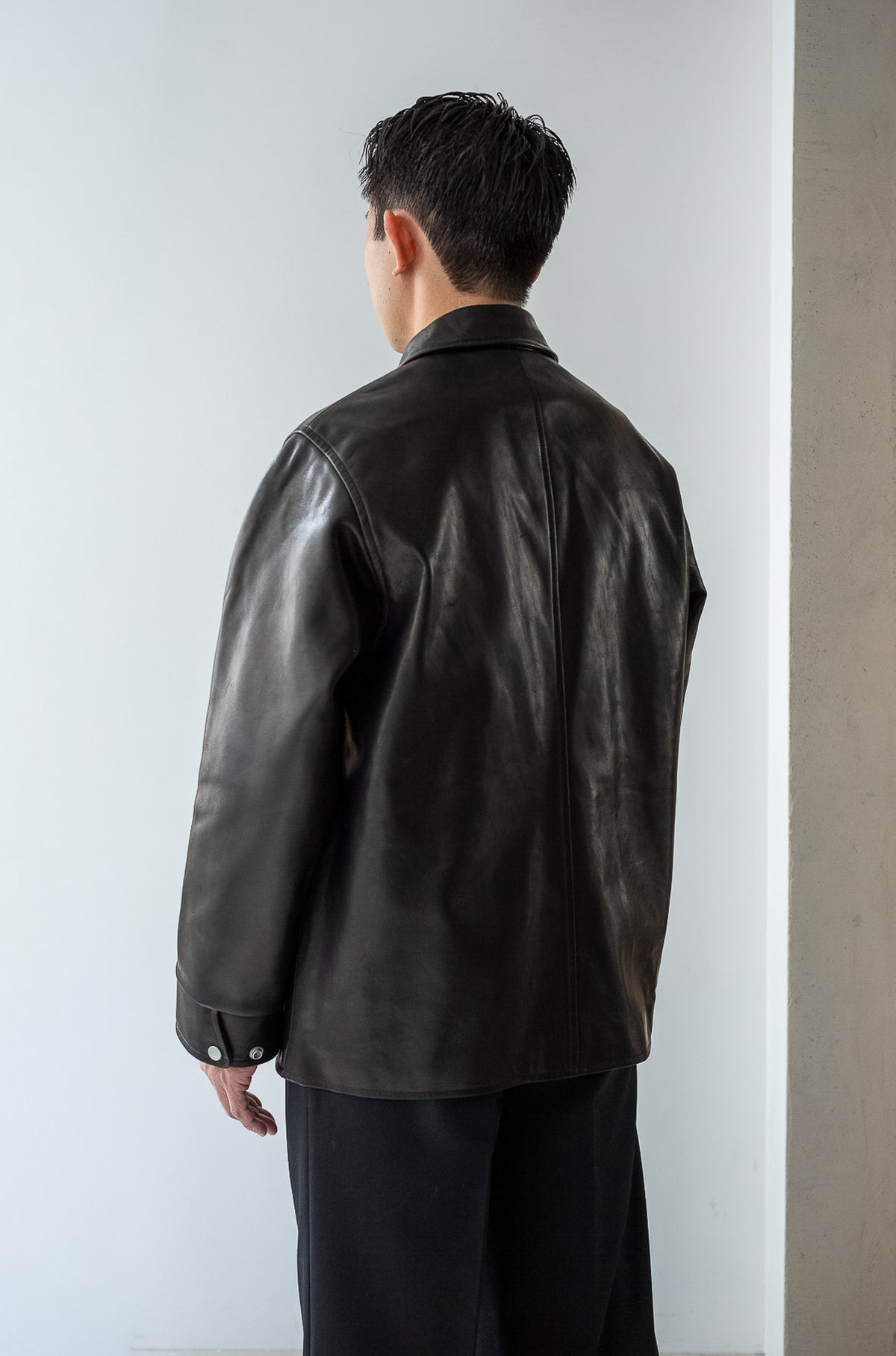 Horsehide Coach Jacket 〈NOIR〉