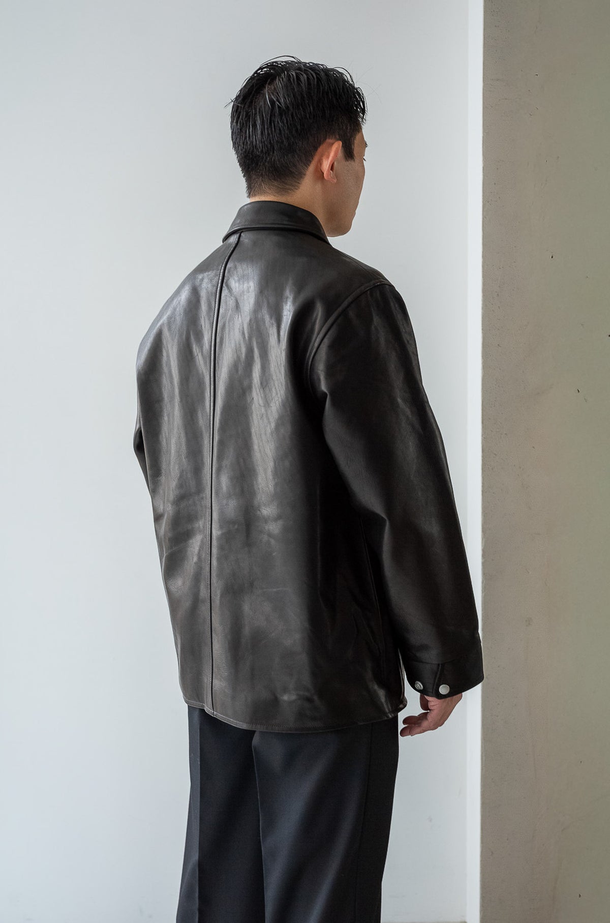 Horsehide Coach Jacket 〈NOIR〉
