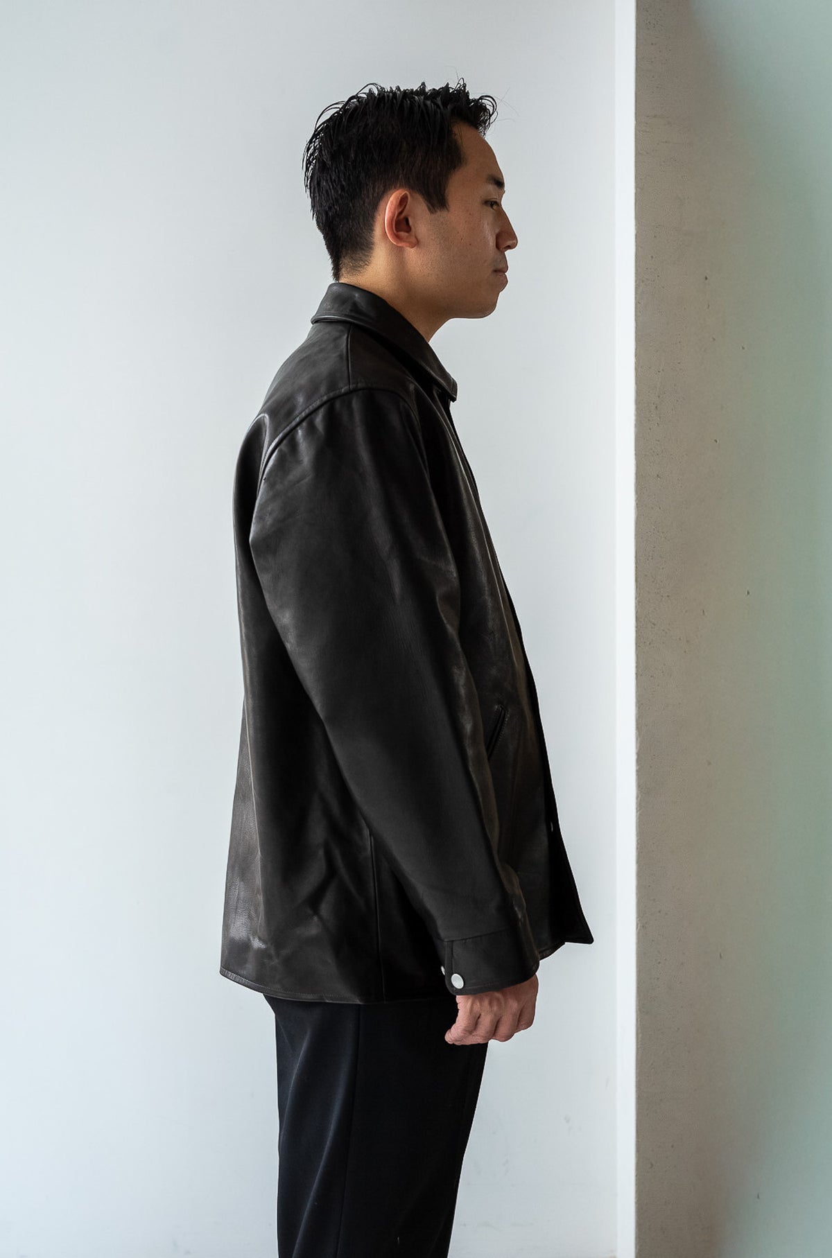 Horsehide Coach Jacket 〈NOIR〉