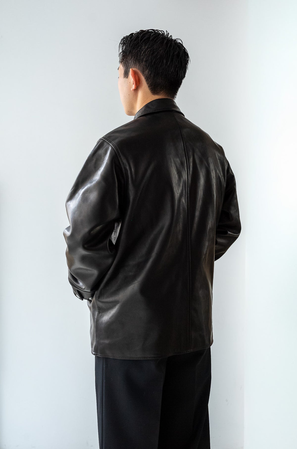 Horsehide Coach Jacket 〈NOIR〉