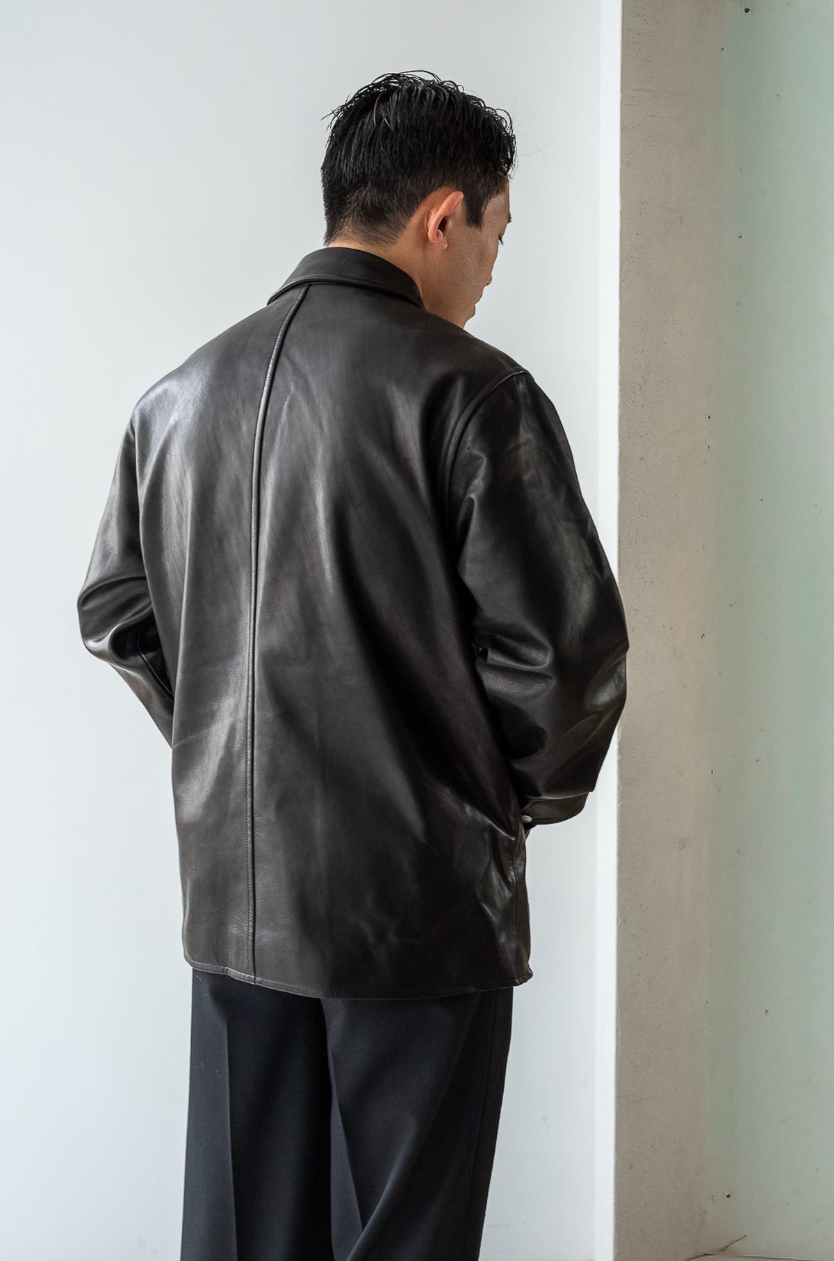 Horsehide Coach Jacket 〈NOIR〉
