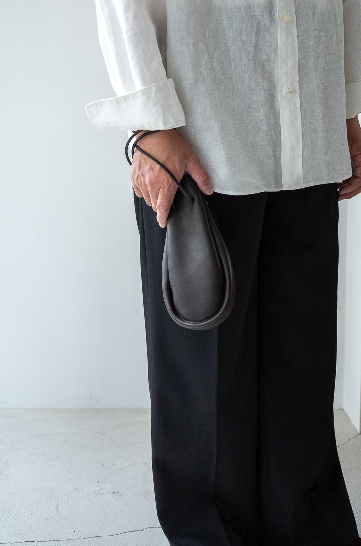 Kinchaku Bag 〈BLACK〉
