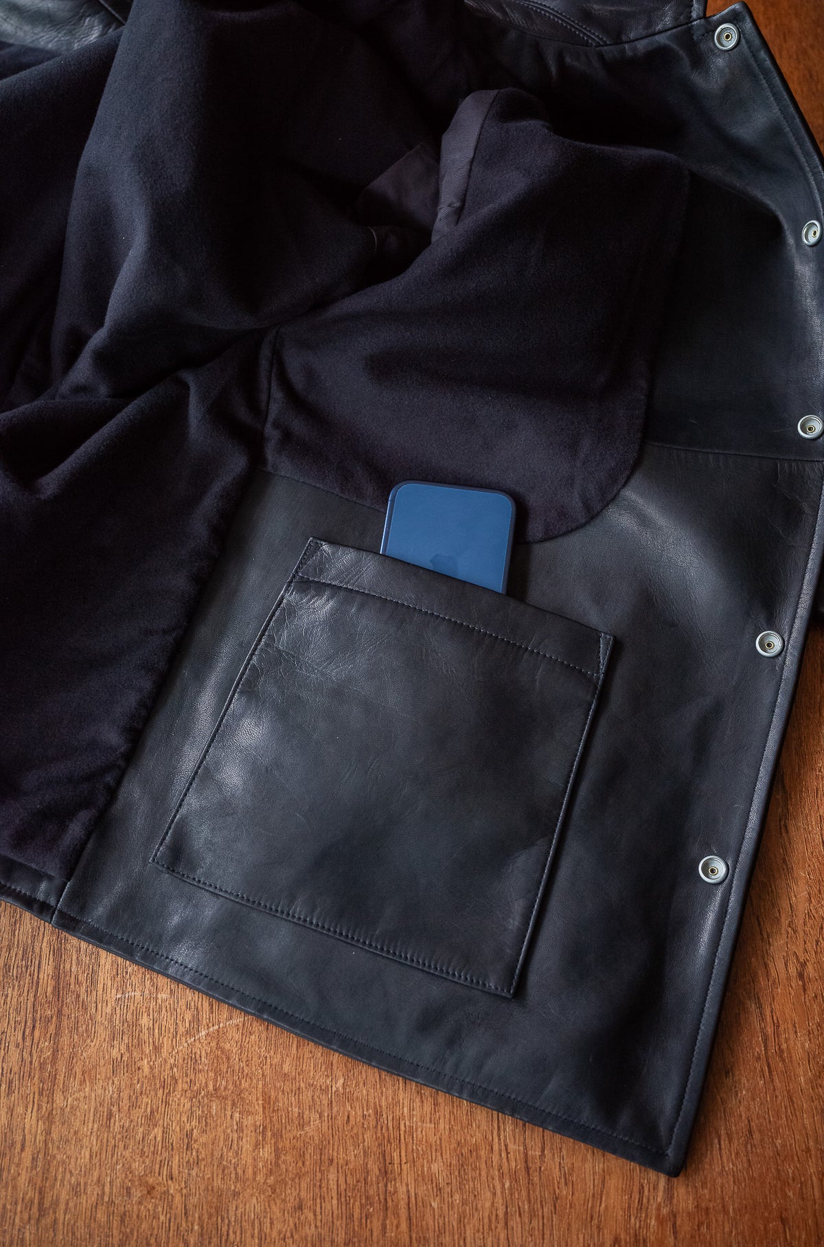 Horsehide Coach Jacket 〈NOIR〉