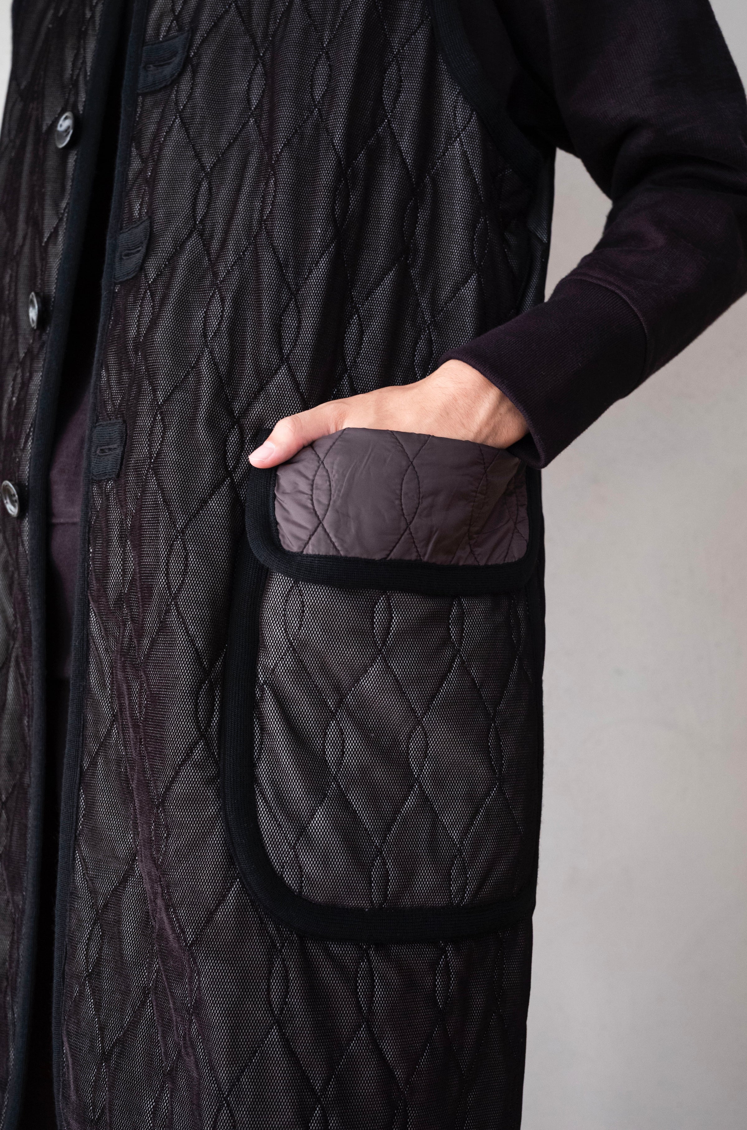9月13日(土) 発売】SILK-LOFT QUILTING CAR LONG VEST | cliché
