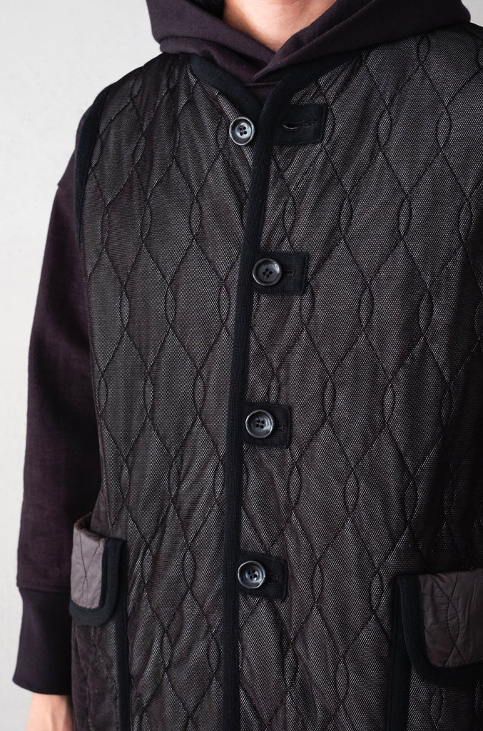 【9月13日(土) 発売】SILK-LOFT QUILTING CAR LONG VEST