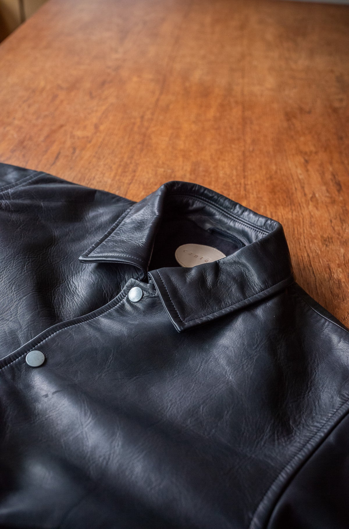 Horsehide Coach Jacket 〈NOIR〉