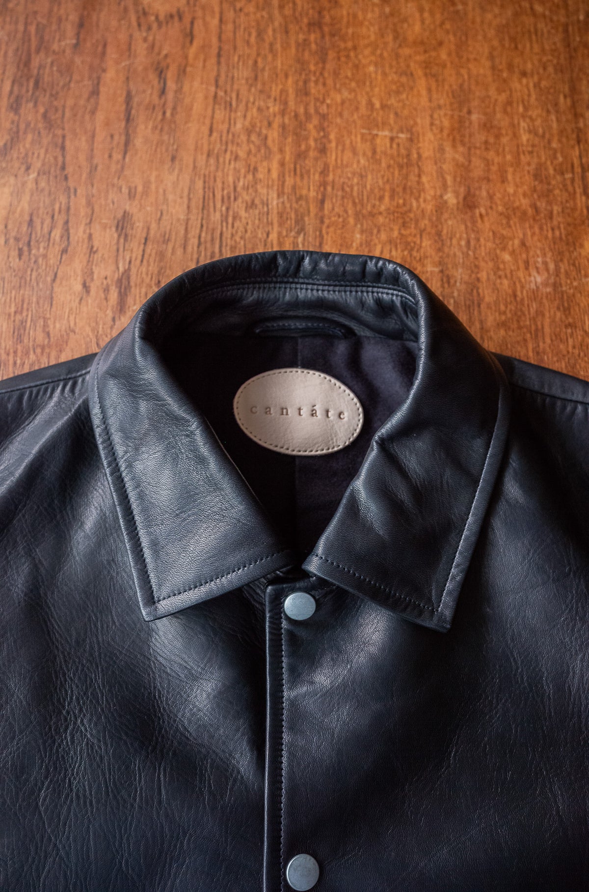 Horsehide Coach Jacket 〈NOIR〉