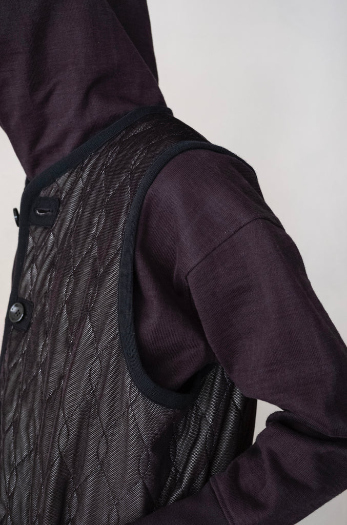 【9月13日(土) 発売】SILK-LOFT QUILTING CAR LONG VEST