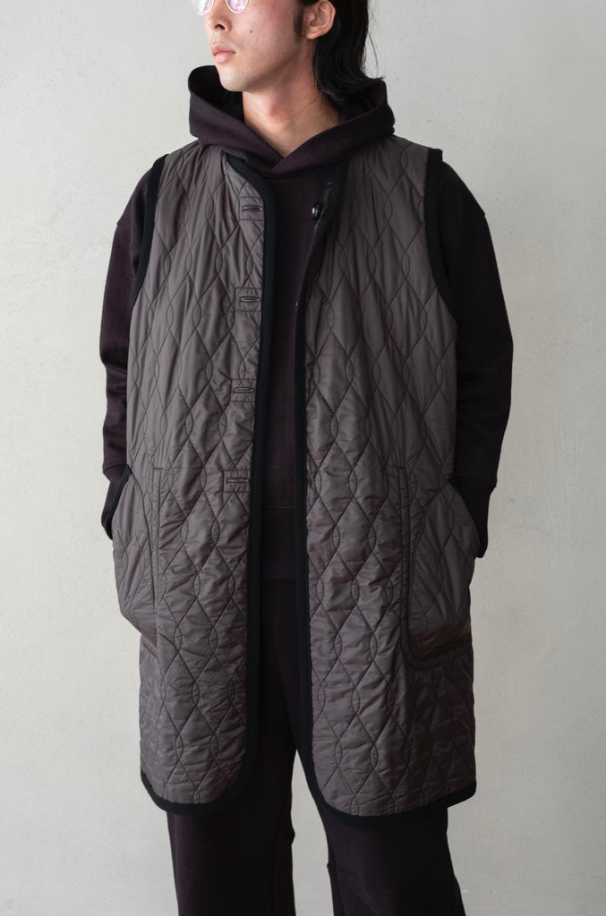 【9月13日(土) 発売】SILK-LOFT QUILTING CAR LONG VEST
