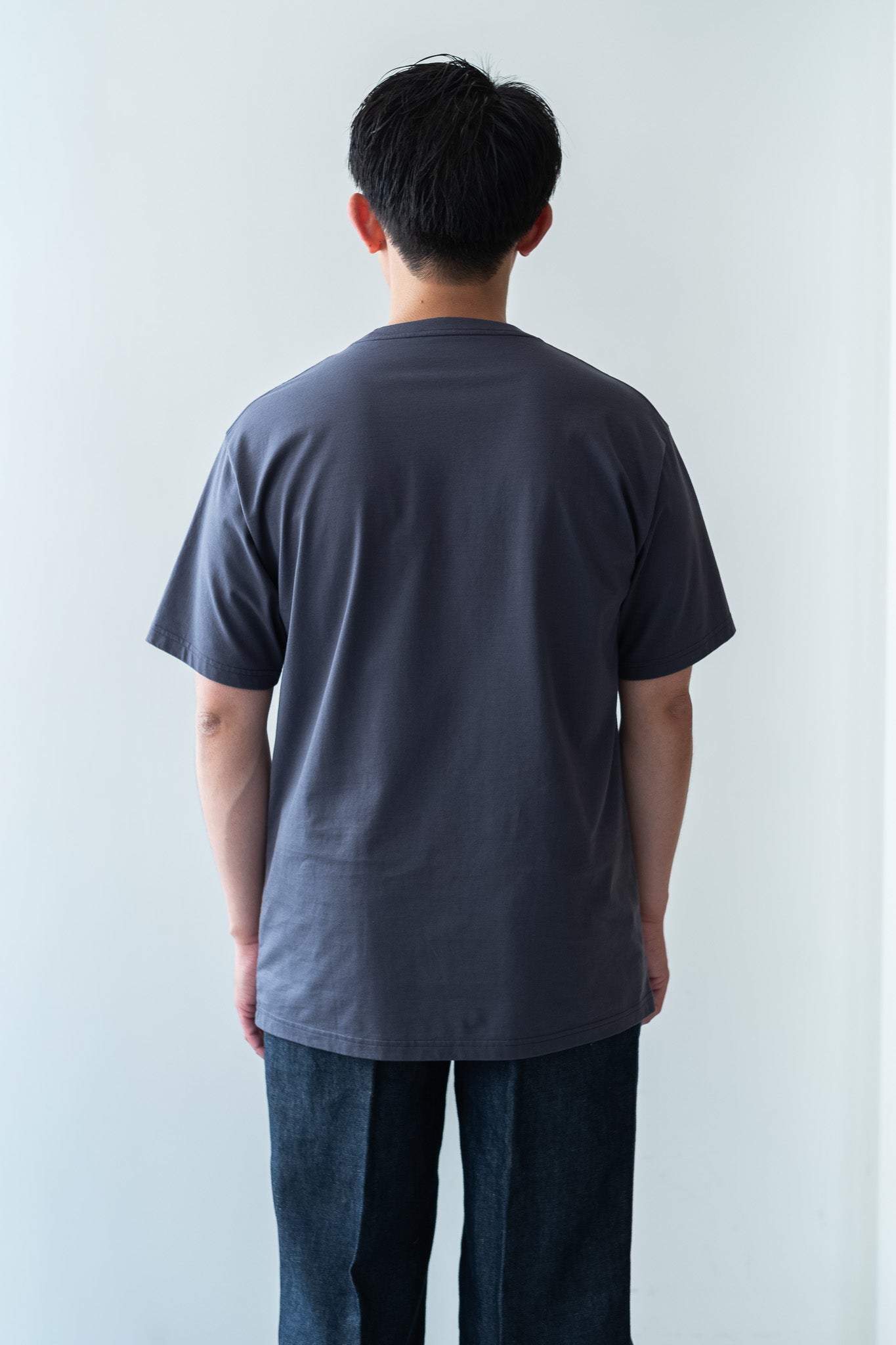 Essential S/S Tee 〔GRAY〕