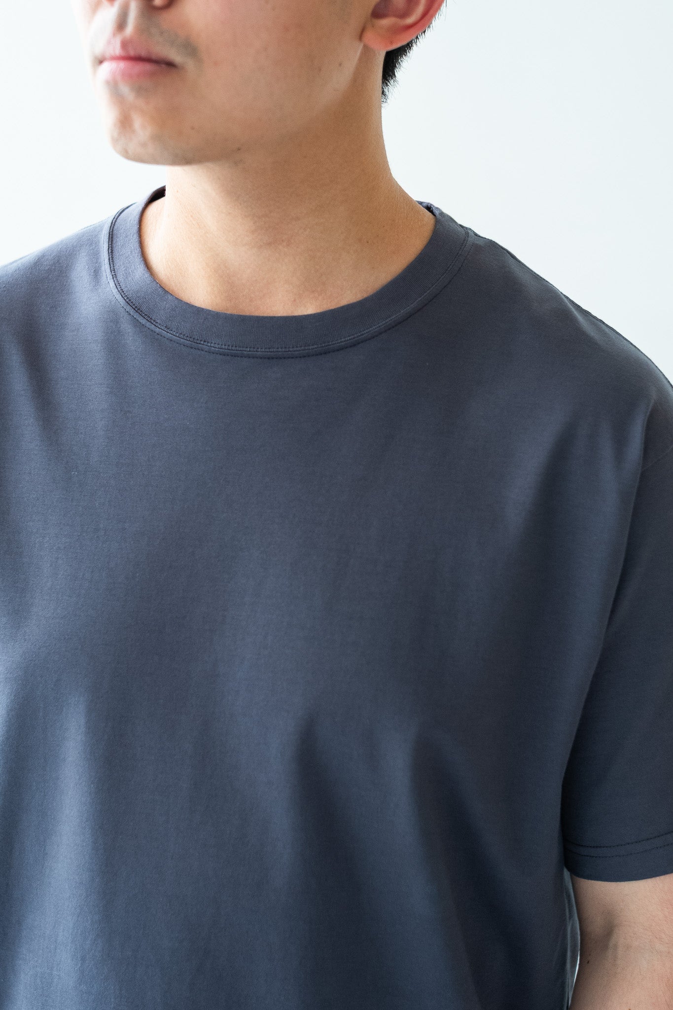 Essential S/S Tee 〔GRAY〕