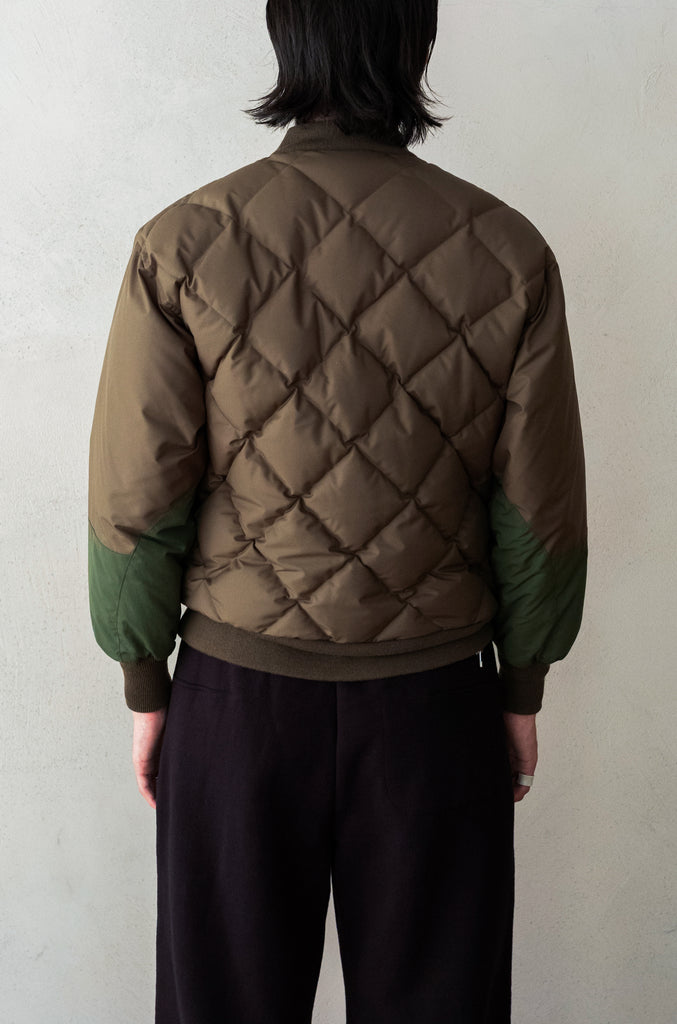 Nylon Quilted Down Jacket