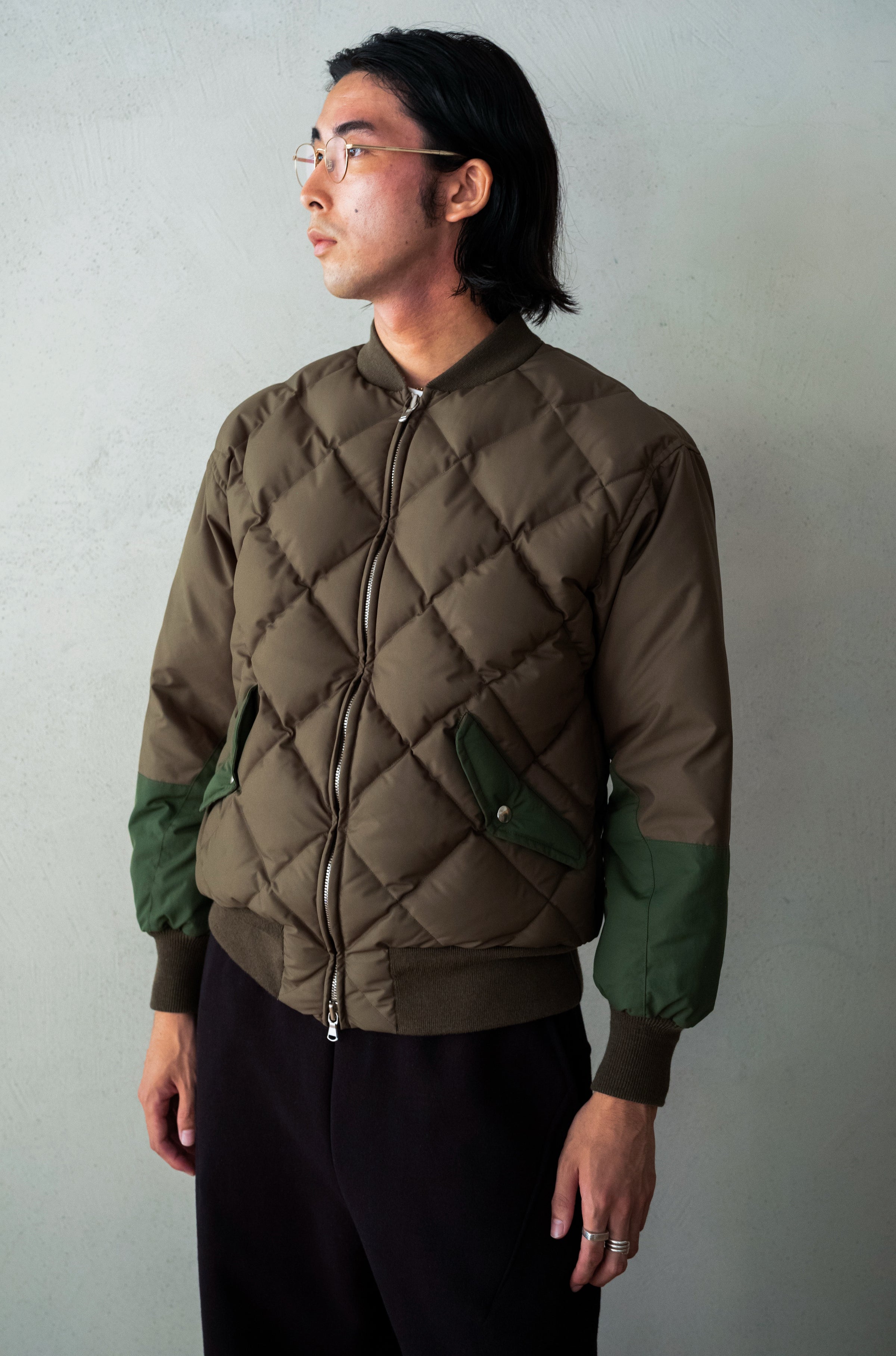 9.27 (土)〜】Nylon Quilted Down Jacket | cliché