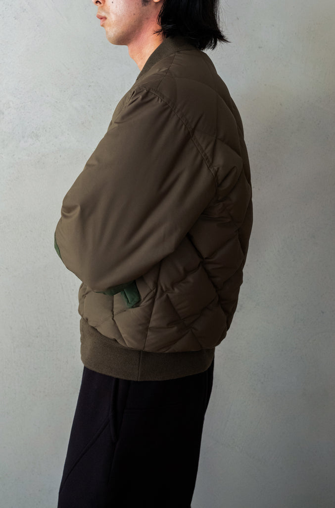 Nylon Quilted Down Jacket