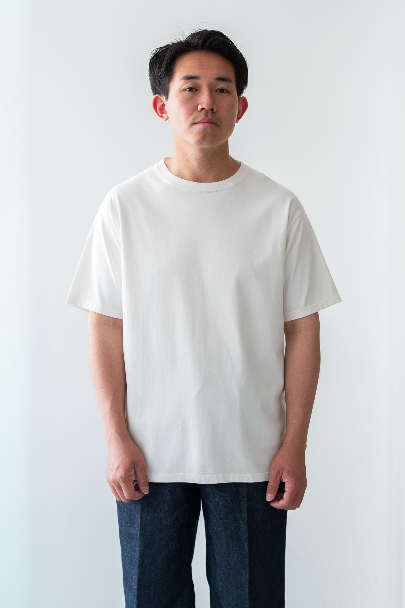 Essential Heavy S/S Tee 〔WHITE〕