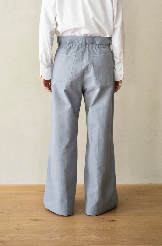 GATHERED WAIST PANTS