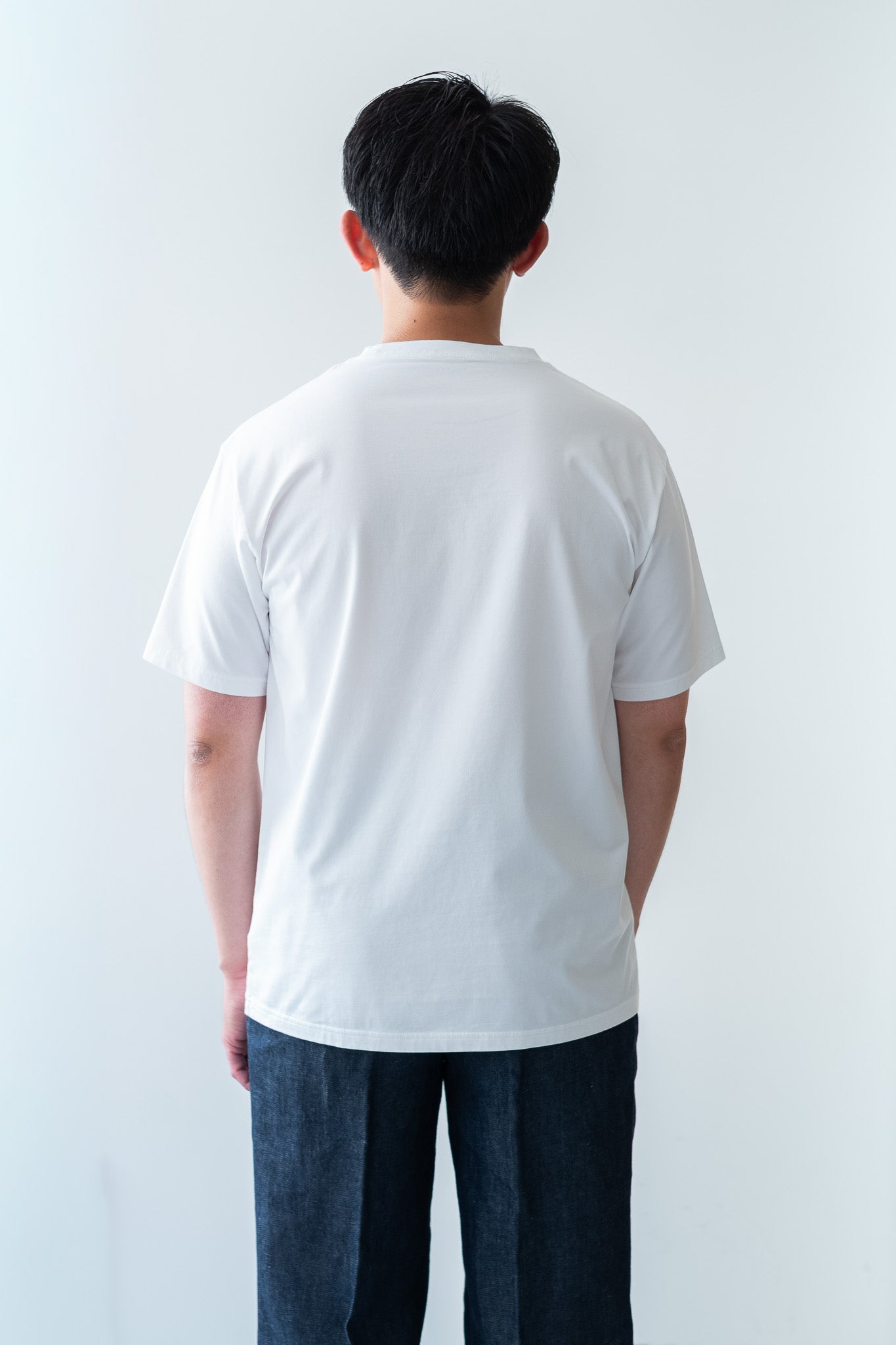 Essential S/S Tee 〔WHITE〕