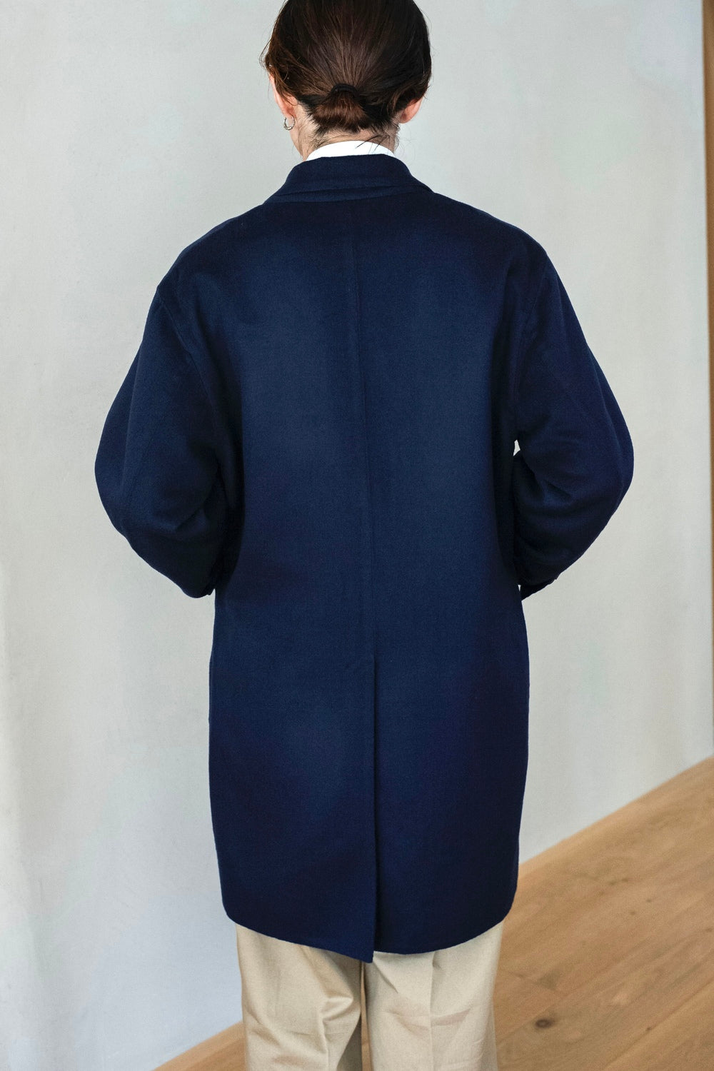 Hand Rever Chesterfield Coat-Alashan Cashmere | cliché